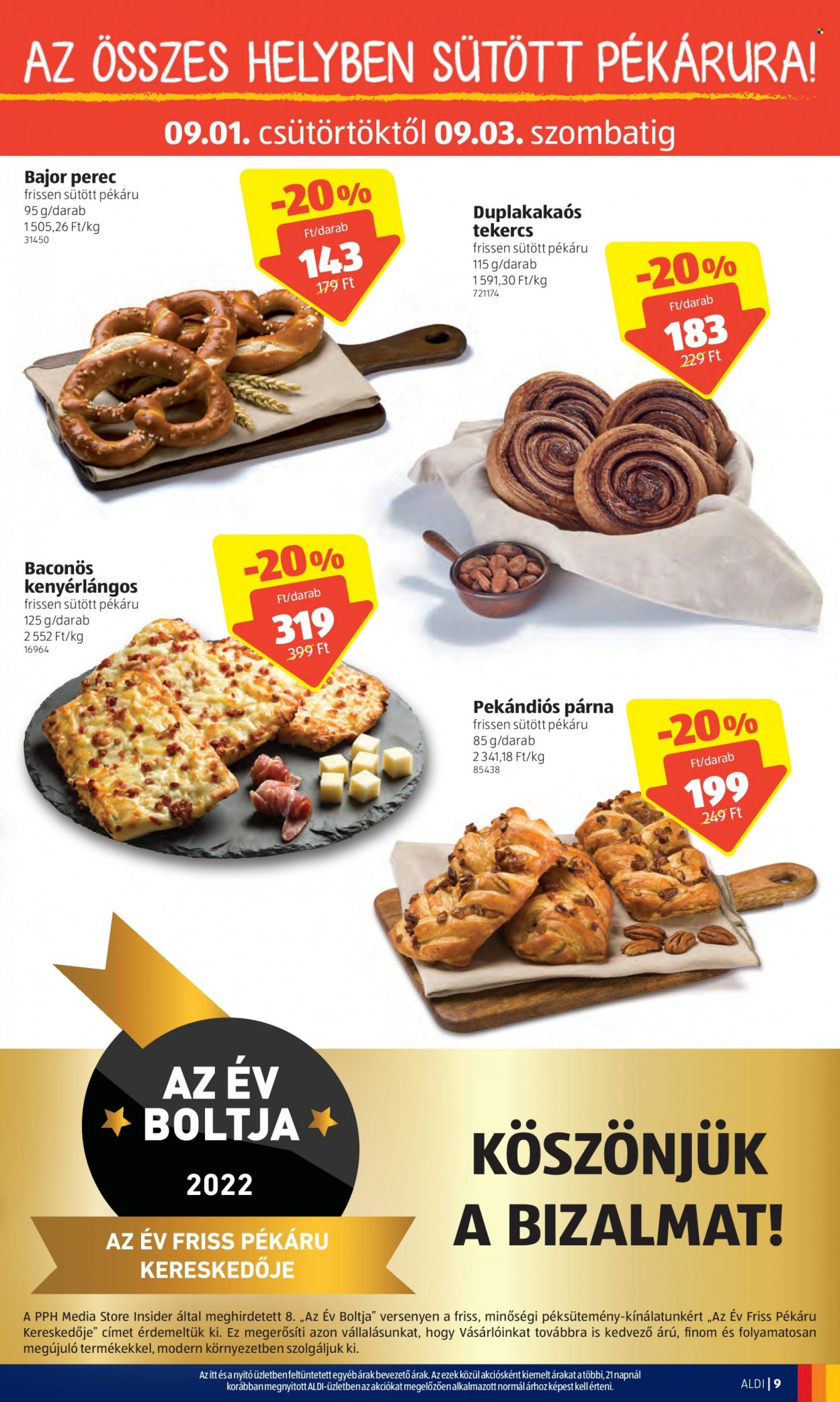 Aldi akciós újságok - 2022.09.01 - 2022.09.03. Oldal 9