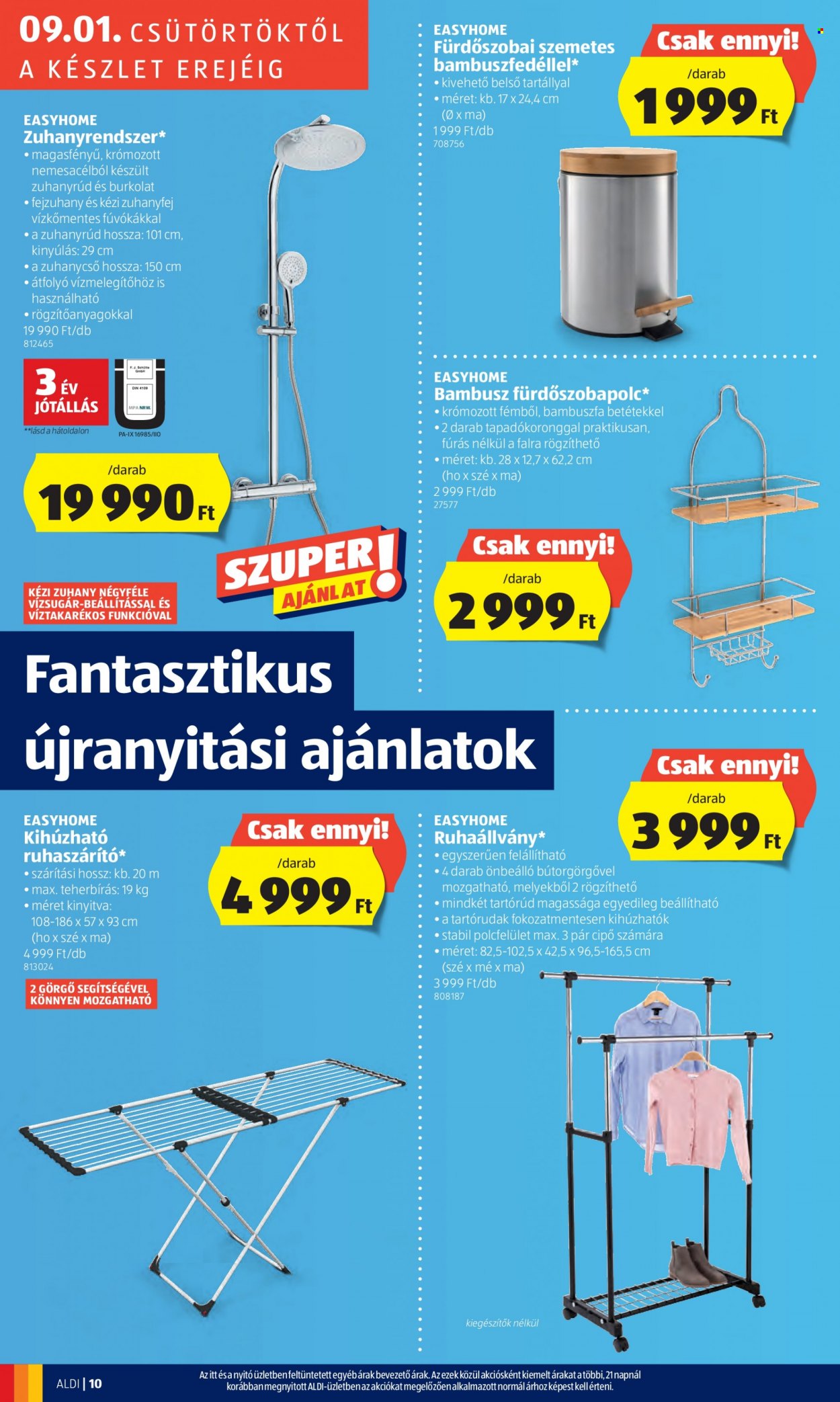 Aldi akciós újságok - 2022.09.01 - 2022.09.03. Oldal 10