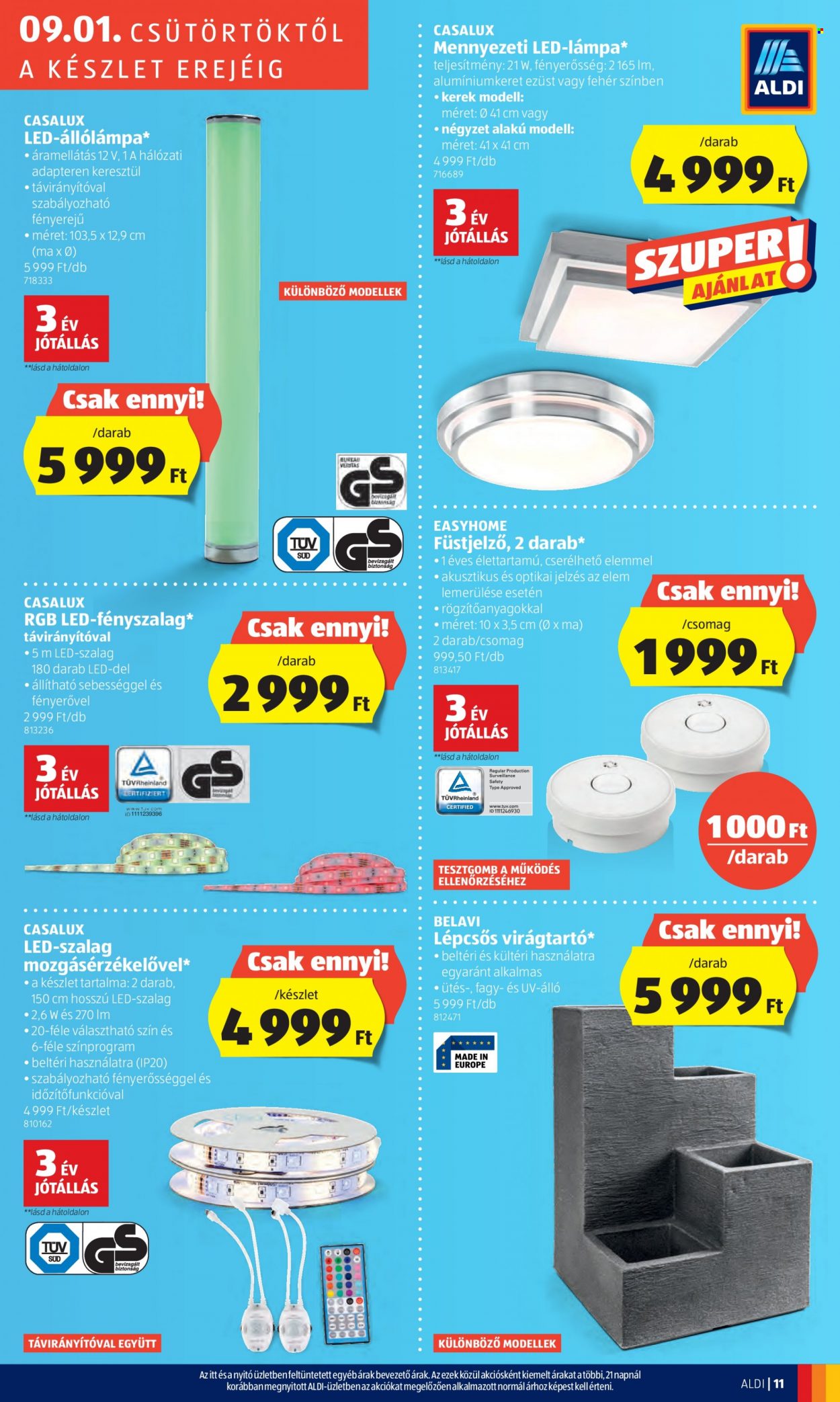 Aldi akciós újságok - 2022.09.01 - 2022.09.03. Oldal 11
