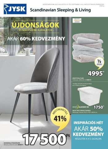 Újság JYSK - 2022.08.31 - 2022.09.13.