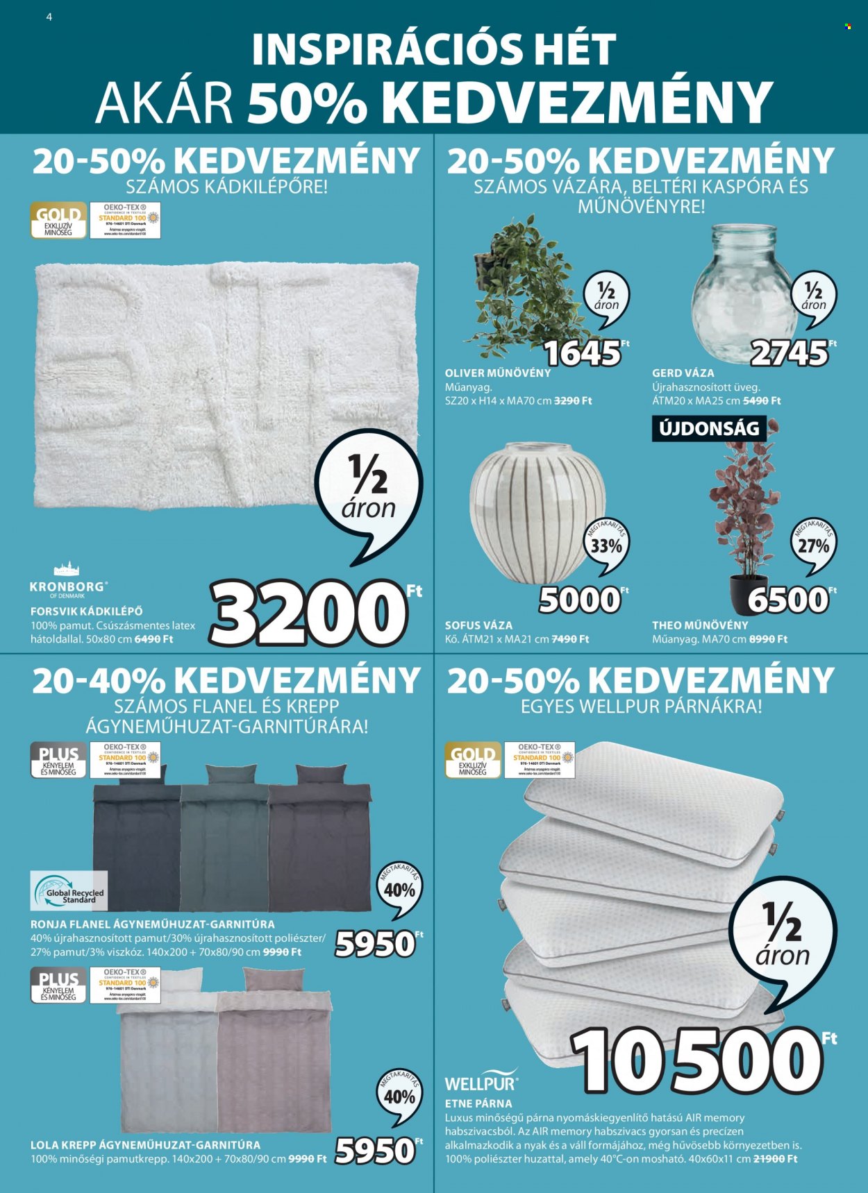 JYSK akciós újságok - 2022.08.31 - 2022.09.13. Oldal 4