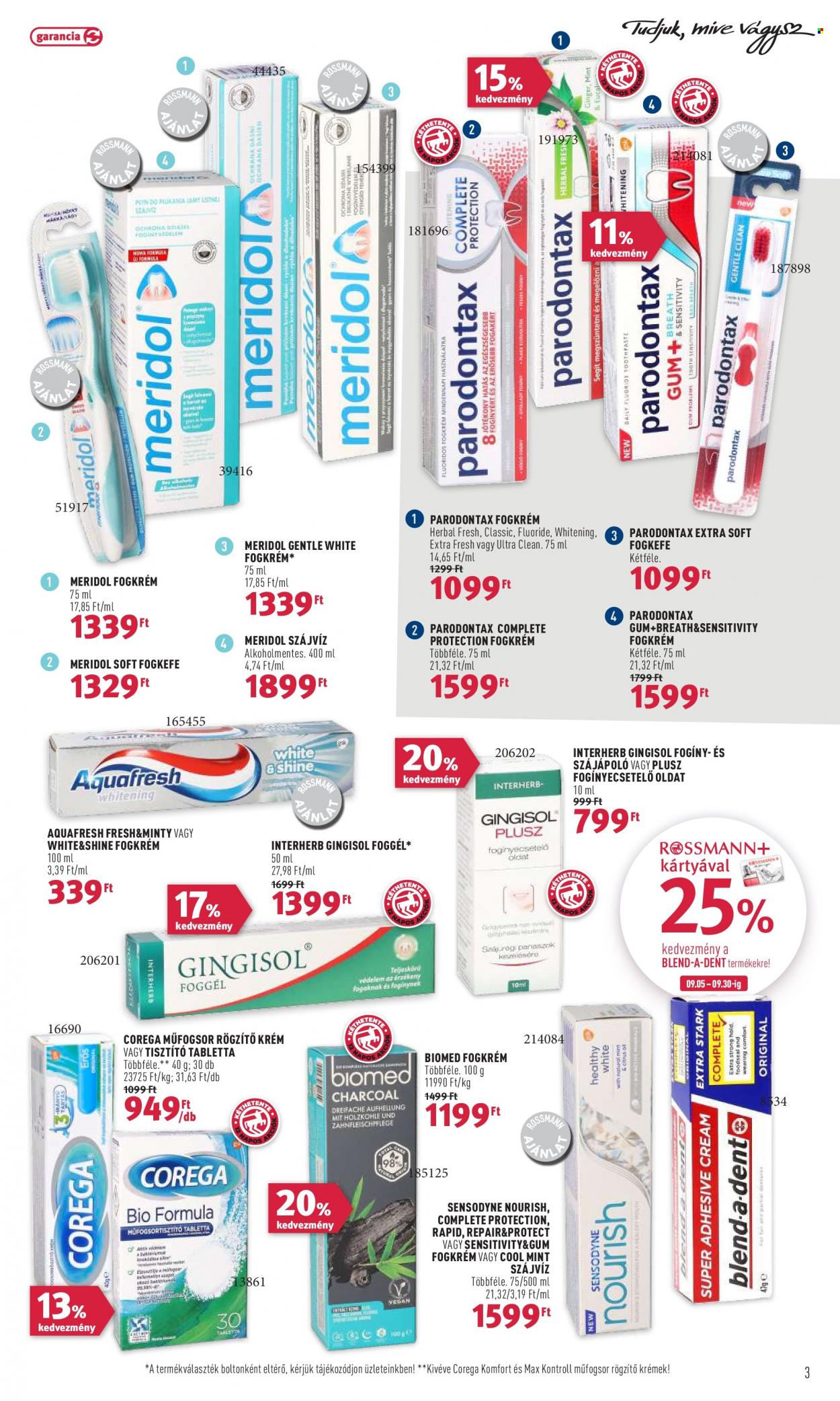 Rossmann akciós újságok - 2022.09.05 - 2022.09.16. Oldal 3