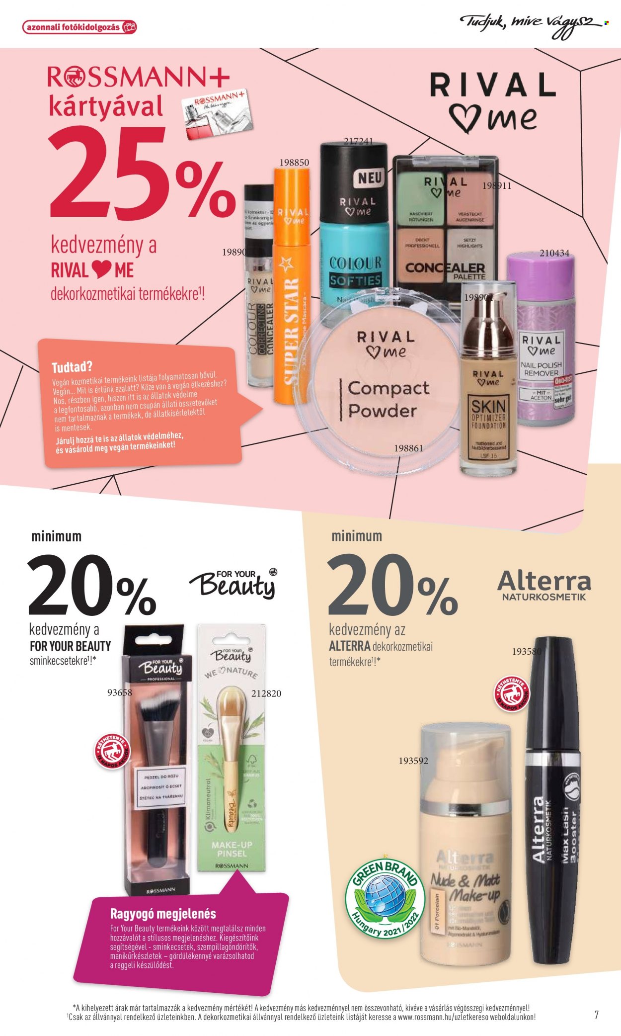 Rossmann akciós újságok - 2022.09.05 - 2022.09.16. Oldal 7