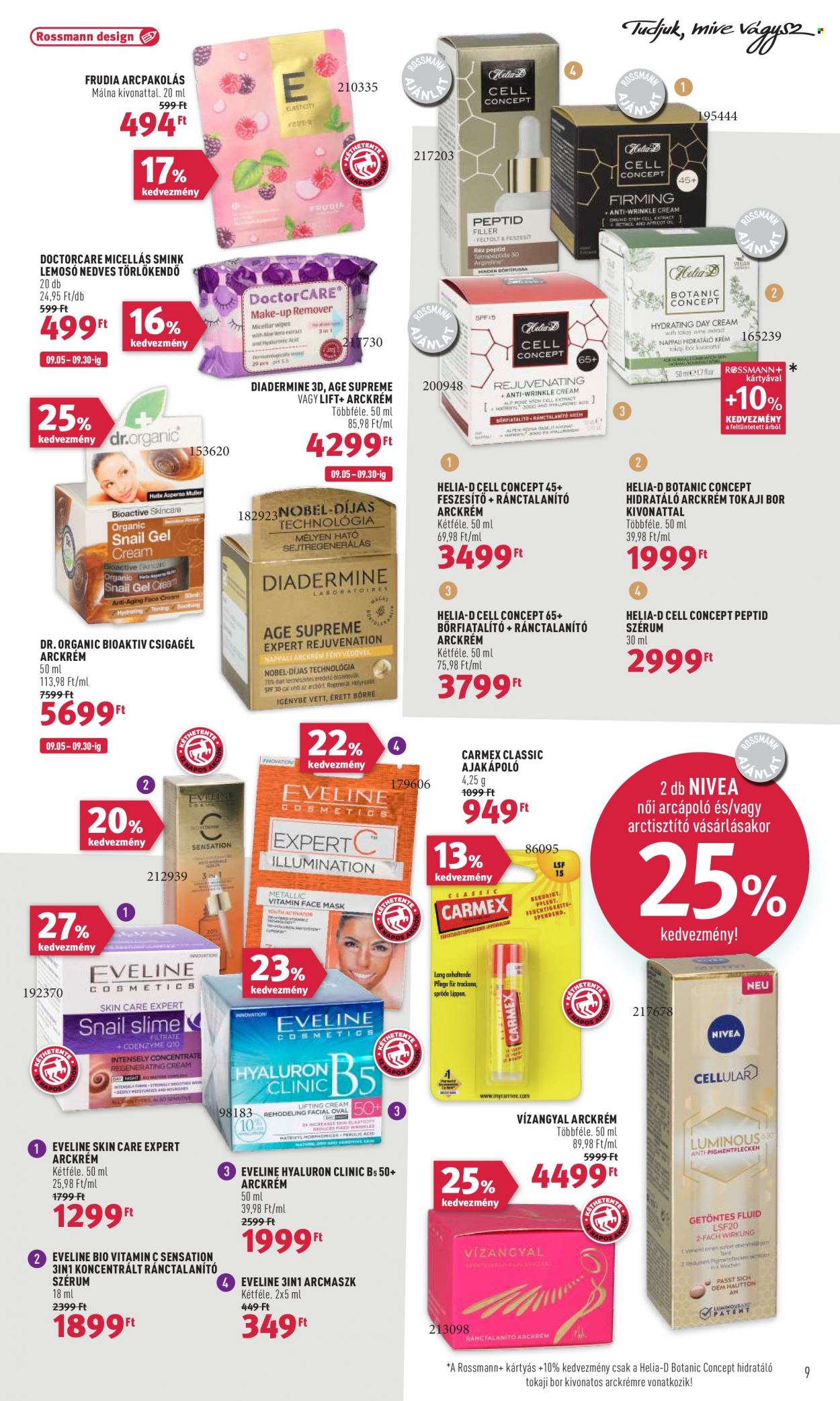 Rossmann akciós újságok - 2022.09.05 - 2022.09.16. Oldal 9