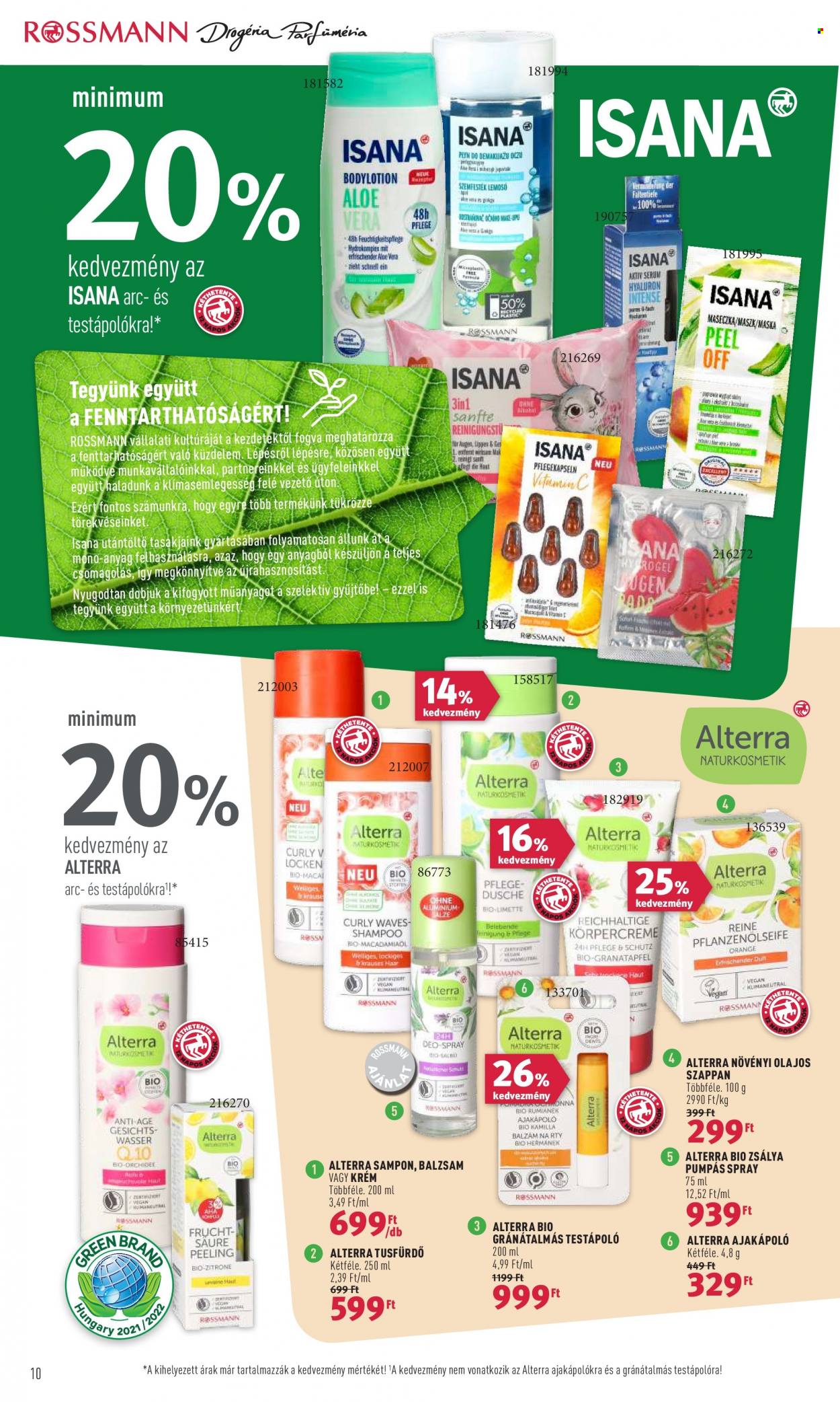 Rossmann akciós újságok - 2022.09.05 - 2022.09.16. Oldal 10