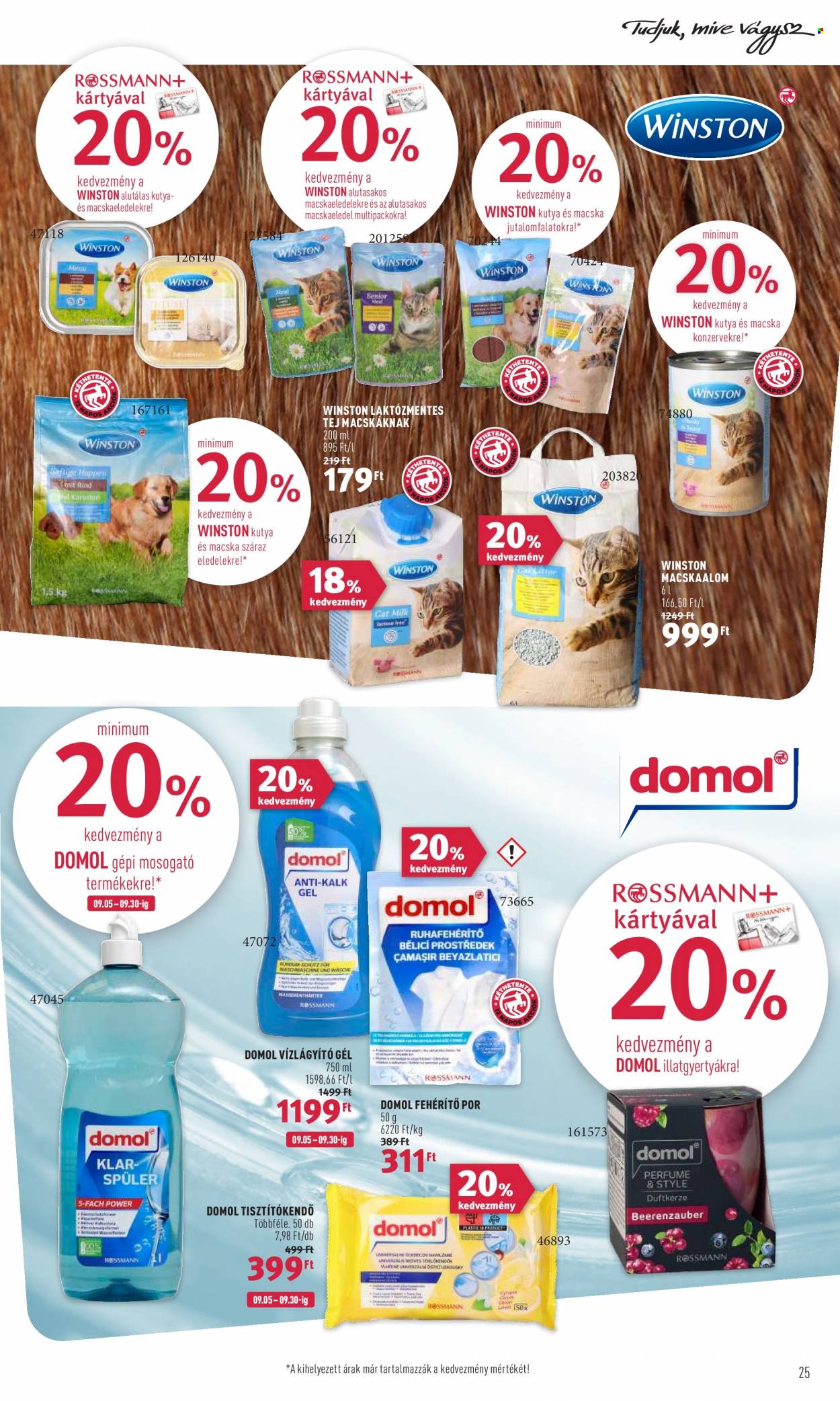 Rossmann akciós újságok - 2022.09.05 - 2022.09.16. Oldal 25