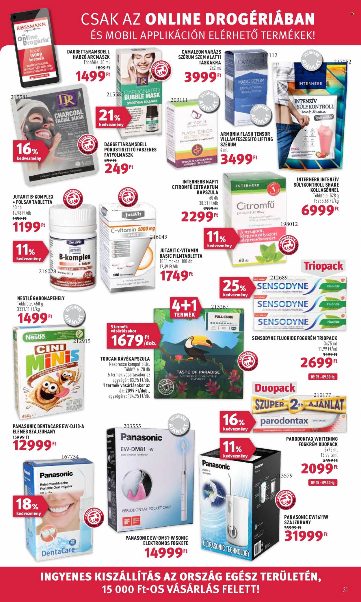 Rossmann akciós újságok - 2022.09.05 - 2022.09.16. Oldal 31