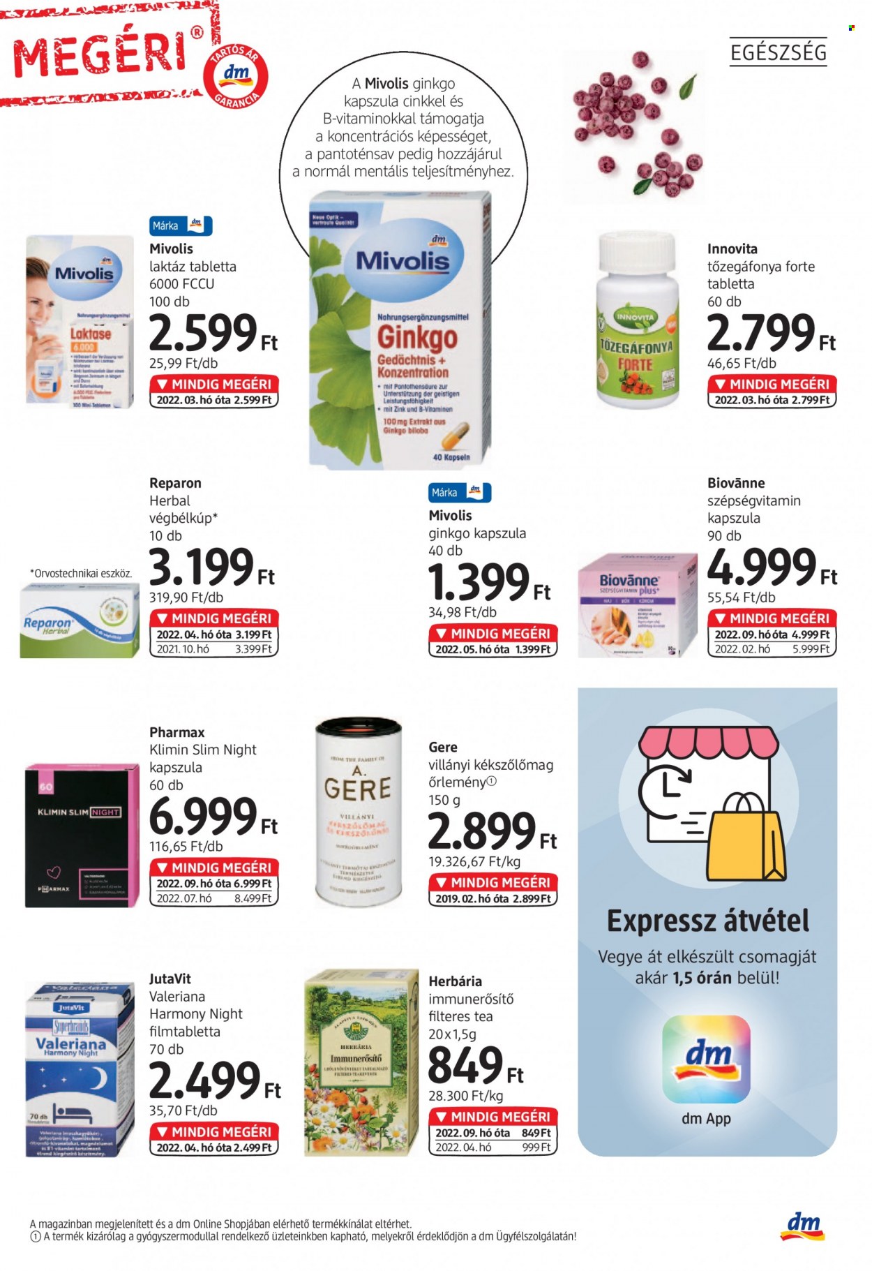 dm drogerie markt akciós újságok - 2022.09.01 - 2022.09.14. Oldal 19