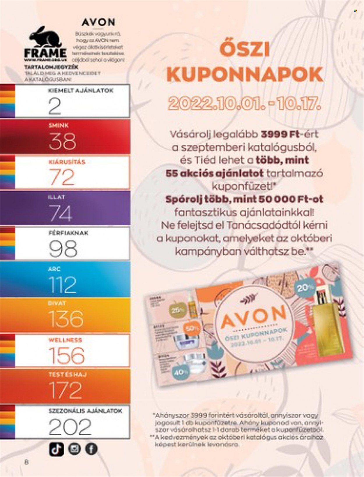 Avon akciós újságok - 2022.09.01 - 2022.09.30. Oldal 10