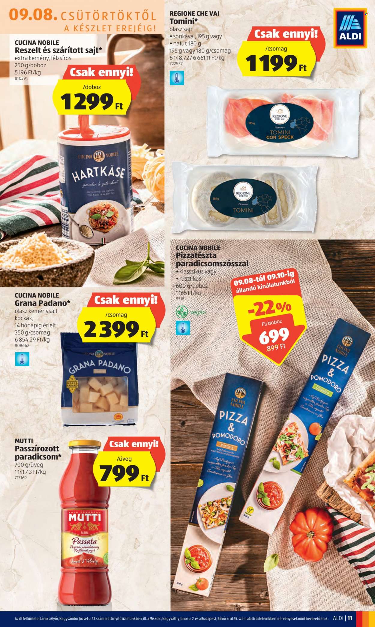 Aldi akciós újságok - 2022.09.08 - 2022.09.14. Oldal 11