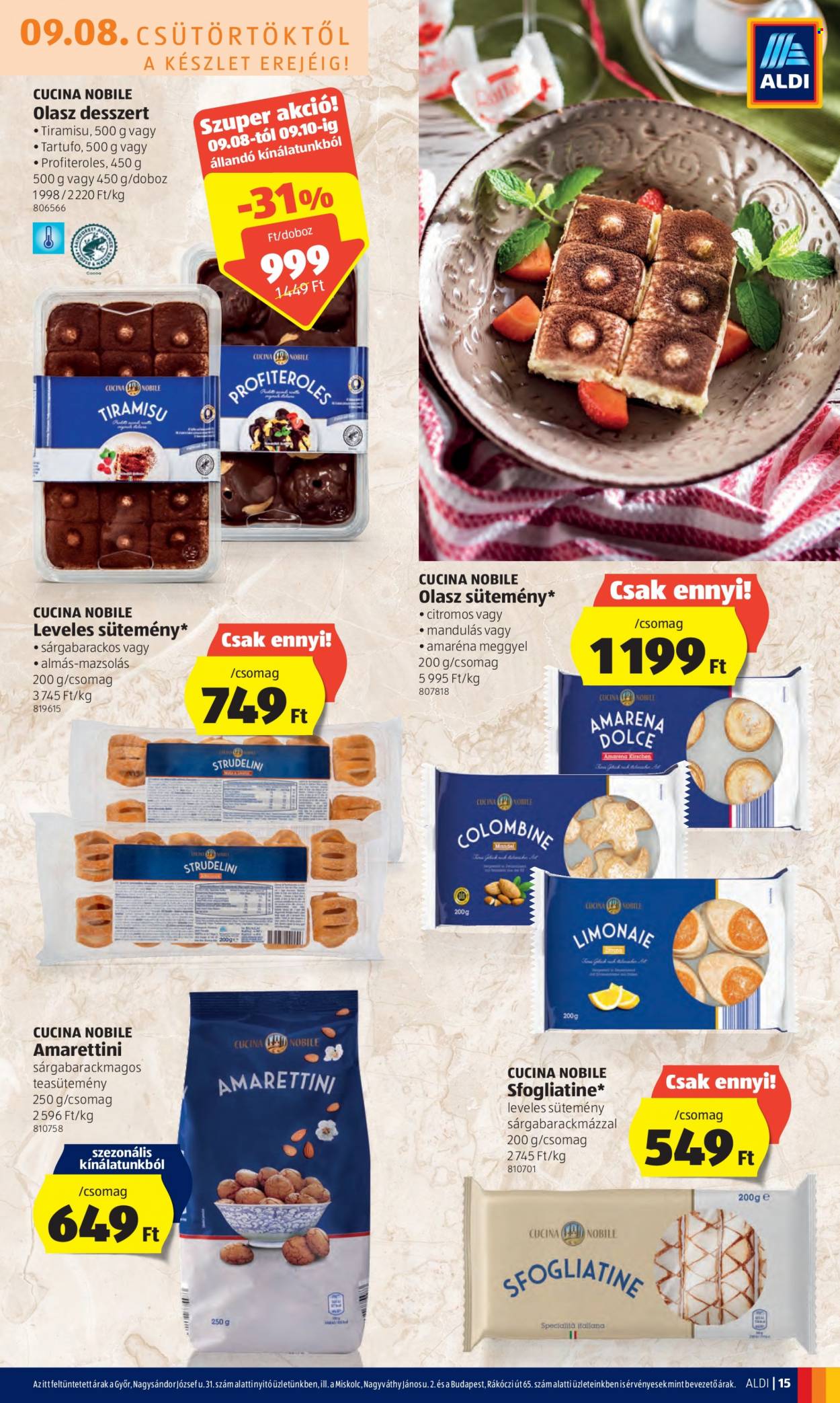 Aldi akciós újságok - 2022.09.08 - 2022.09.14. Oldal 15