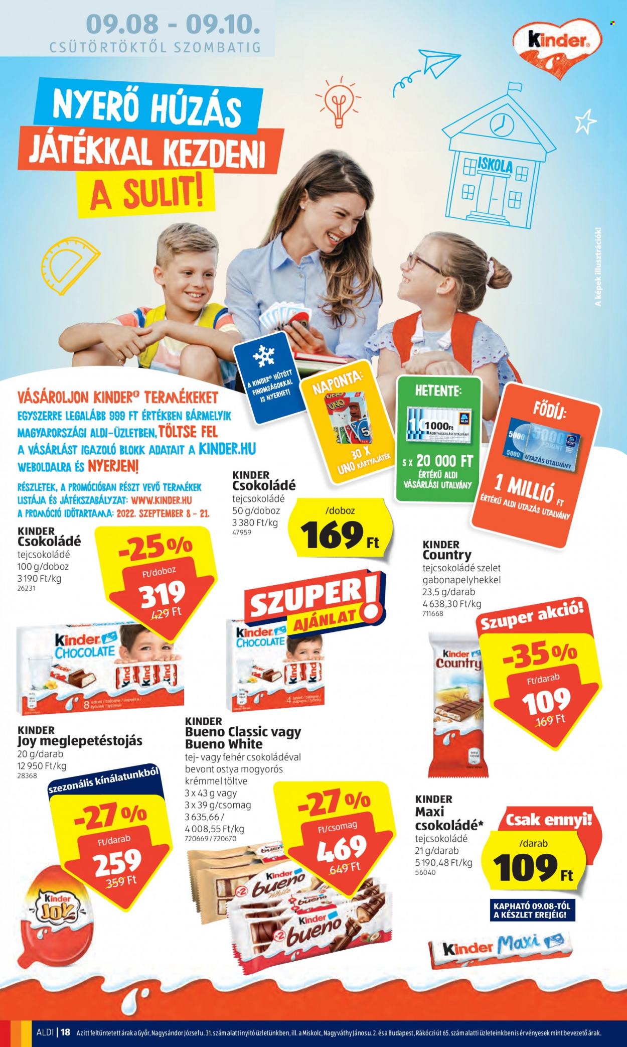 Aldi akciós újságok - 2022.09.08 - 2022.09.14. Oldal 18