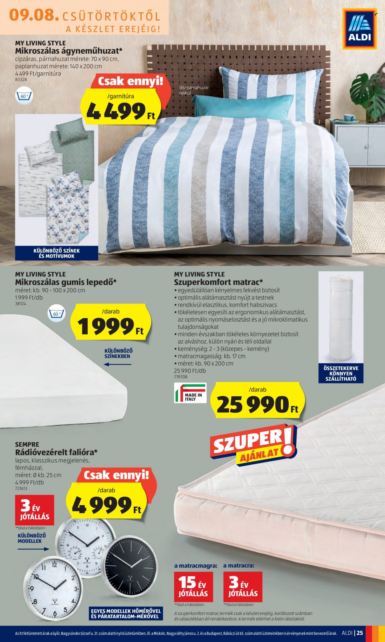 Aldi akciós újságok - 2022.09.08 - 2022.09.14. Oldal 25