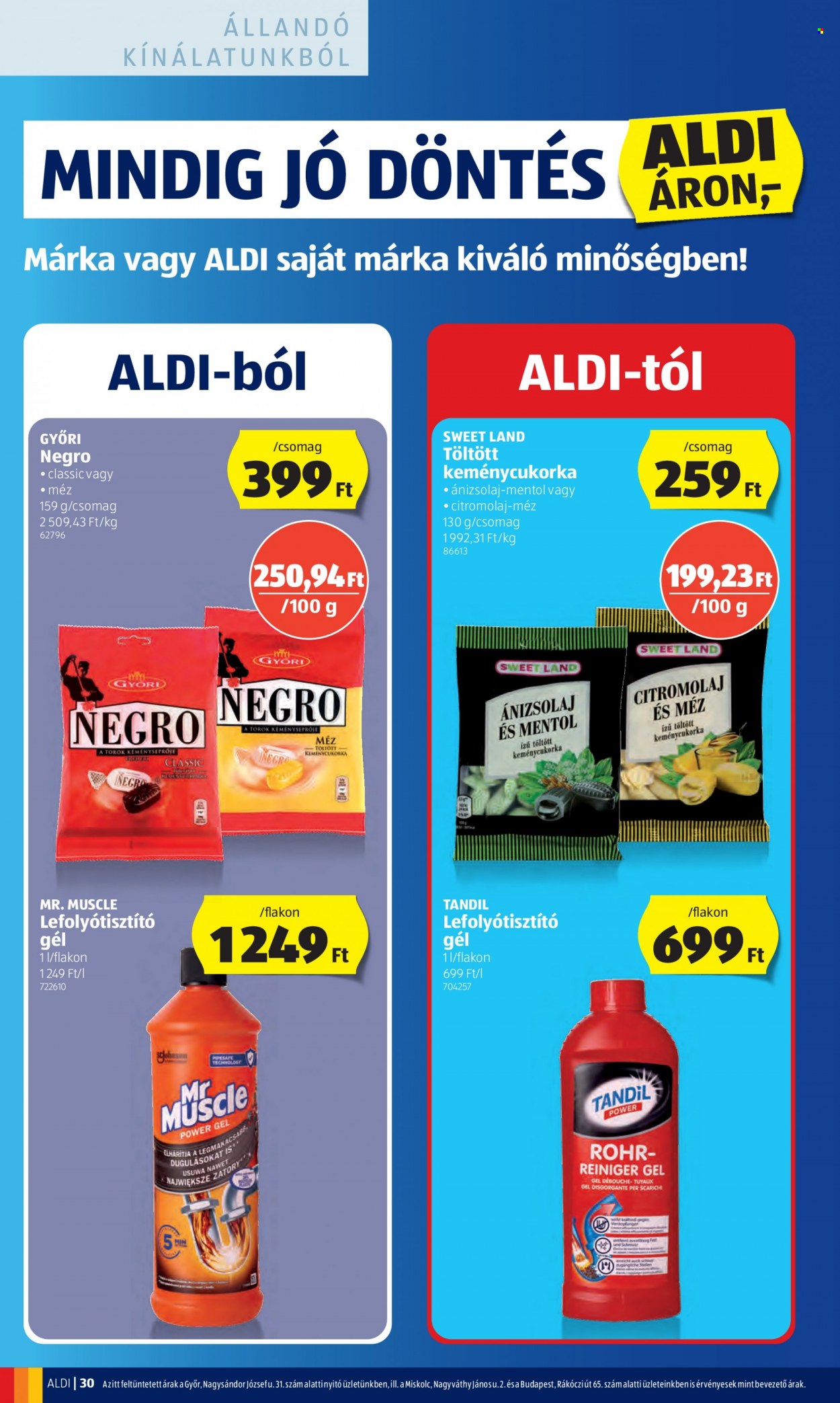 Aldi akciós újságok - 2022.09.08 - 2022.09.14. Oldal 30