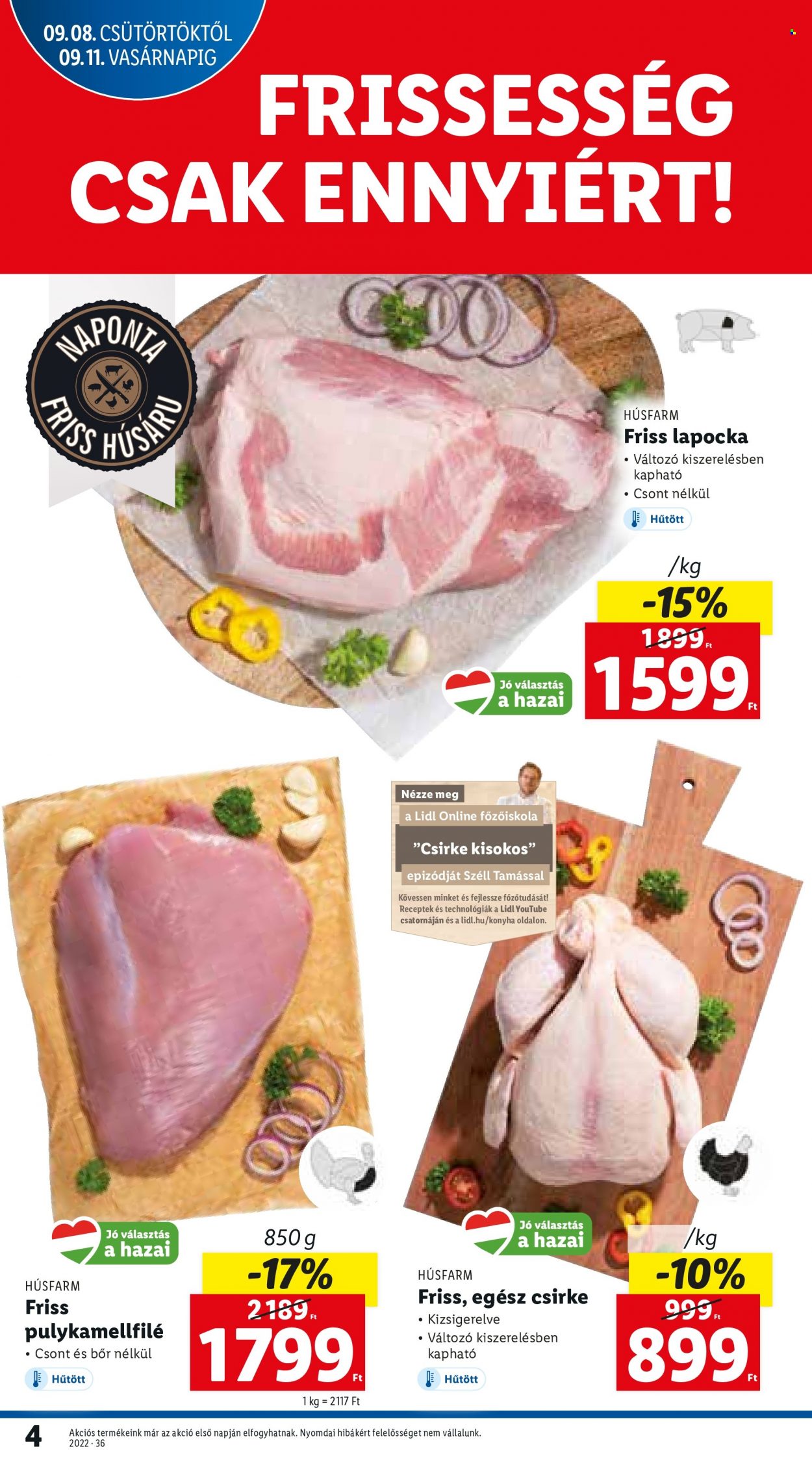 Lidl akciós újságok - 2022.09.08 - 2022.09.14. Oldal 4