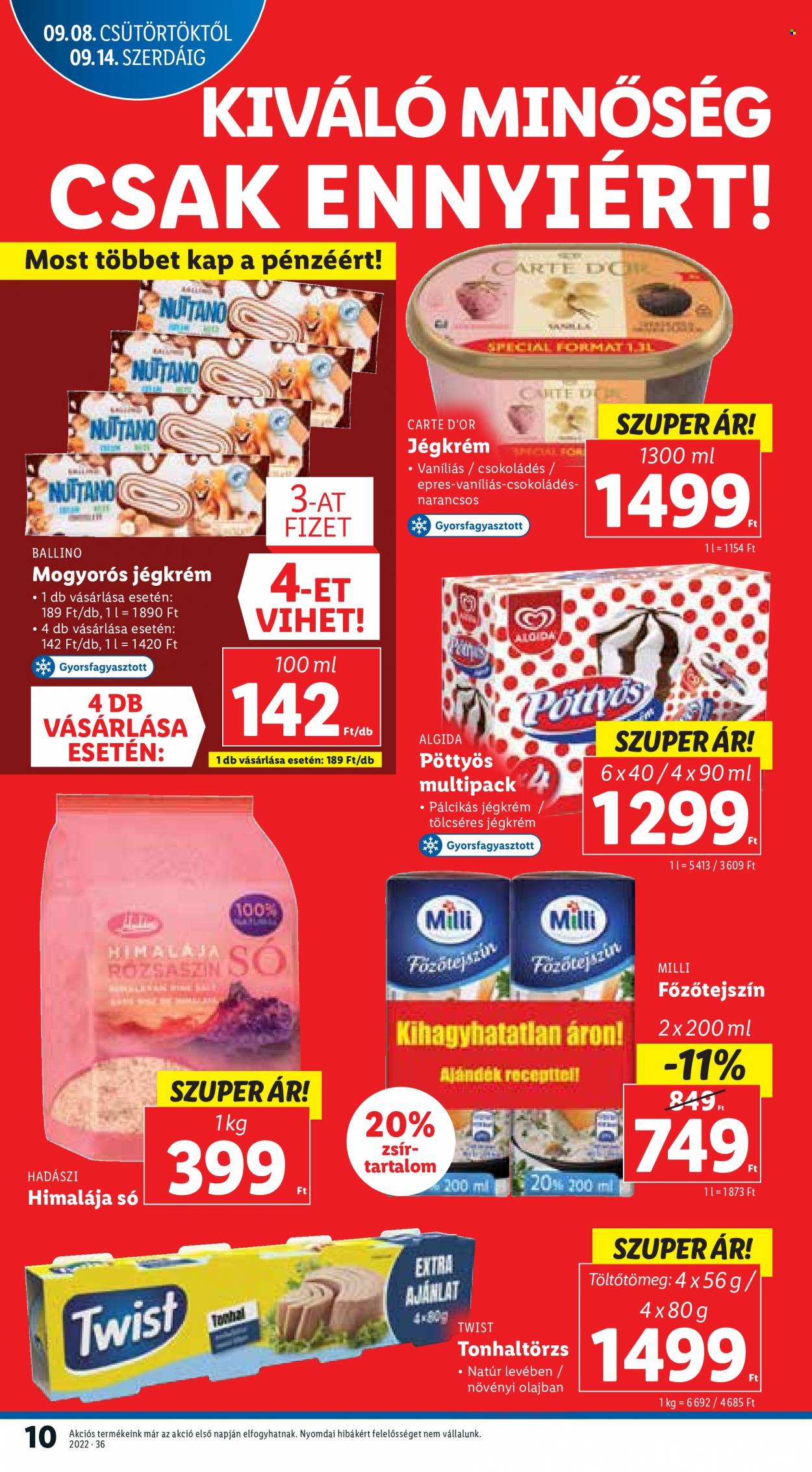 Lidl akciós újságok - 2022.09.08 - 2022.09.14. Oldal 10