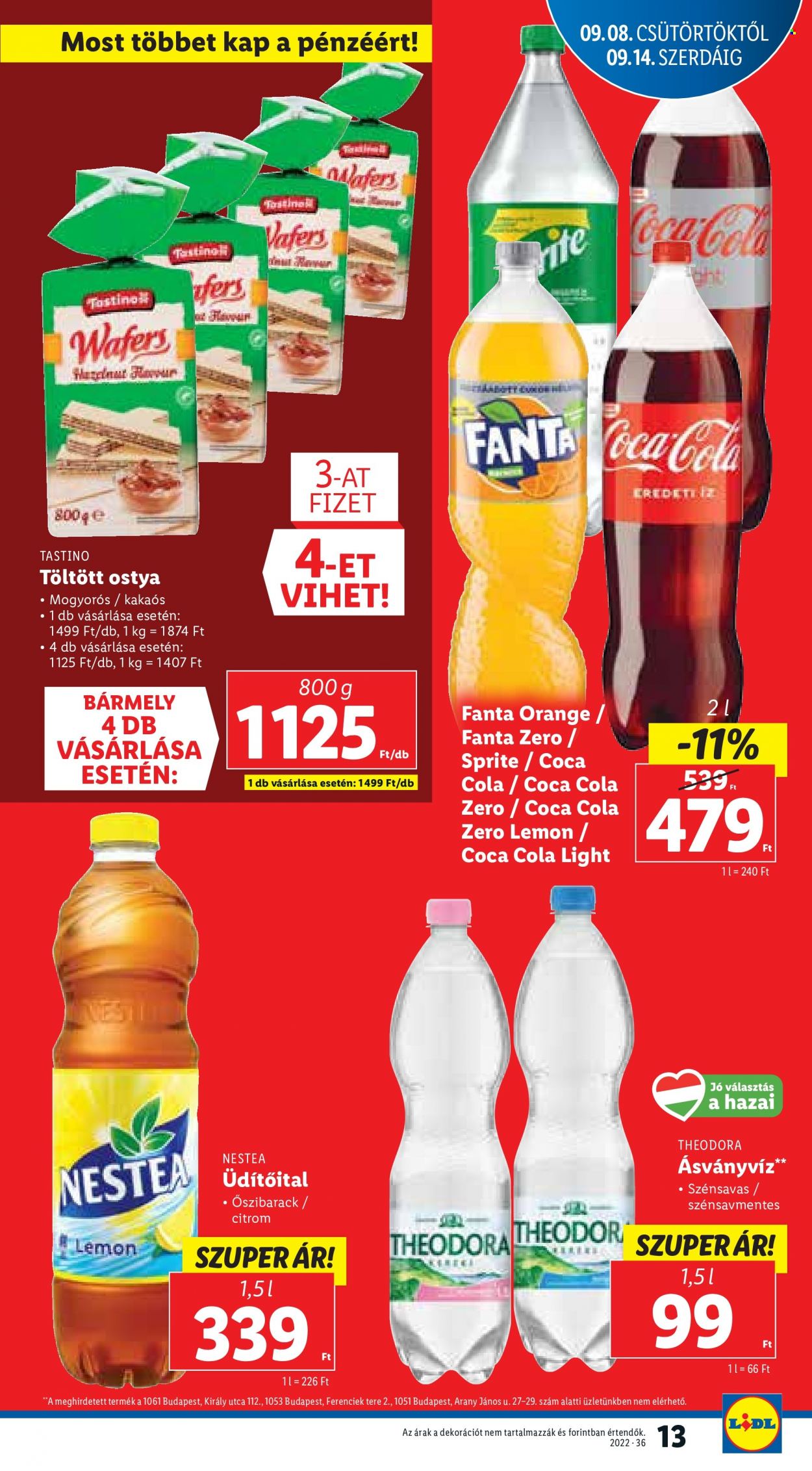 Lidl akciós újságok - 2022.09.08 - 2022.09.14. Oldal 13