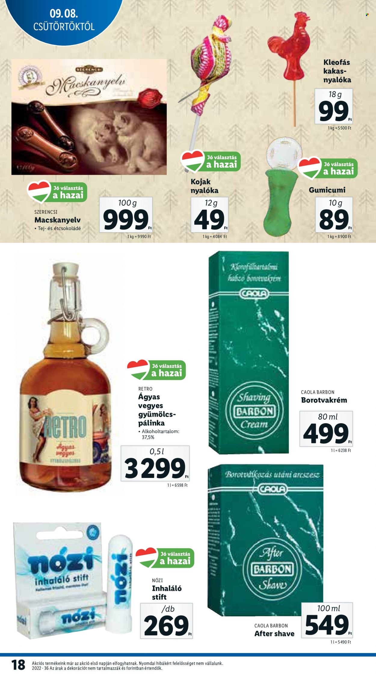 Lidl akciós újságok - 2022.09.08 - 2022.09.14. Oldal 18