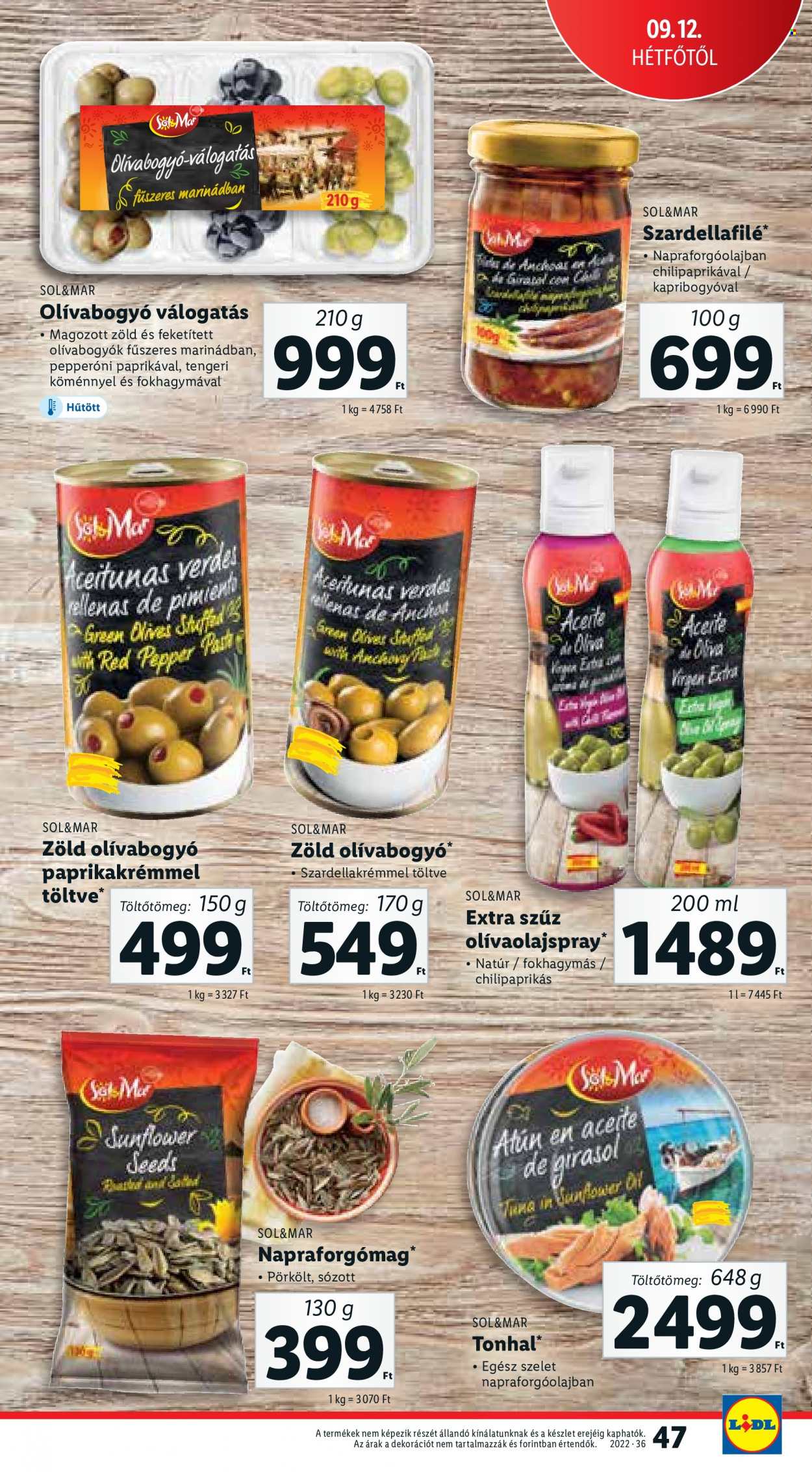 Lidl akciós újságok - 2022.09.08 - 2022.09.14. Oldal 47