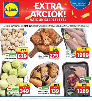 Újság Lidl - 2022.09.08 - 2022.09.11.