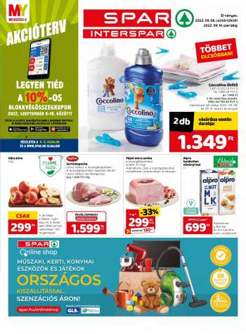 Újság SPAR - 2022.09.08 - 2022.09.14.
