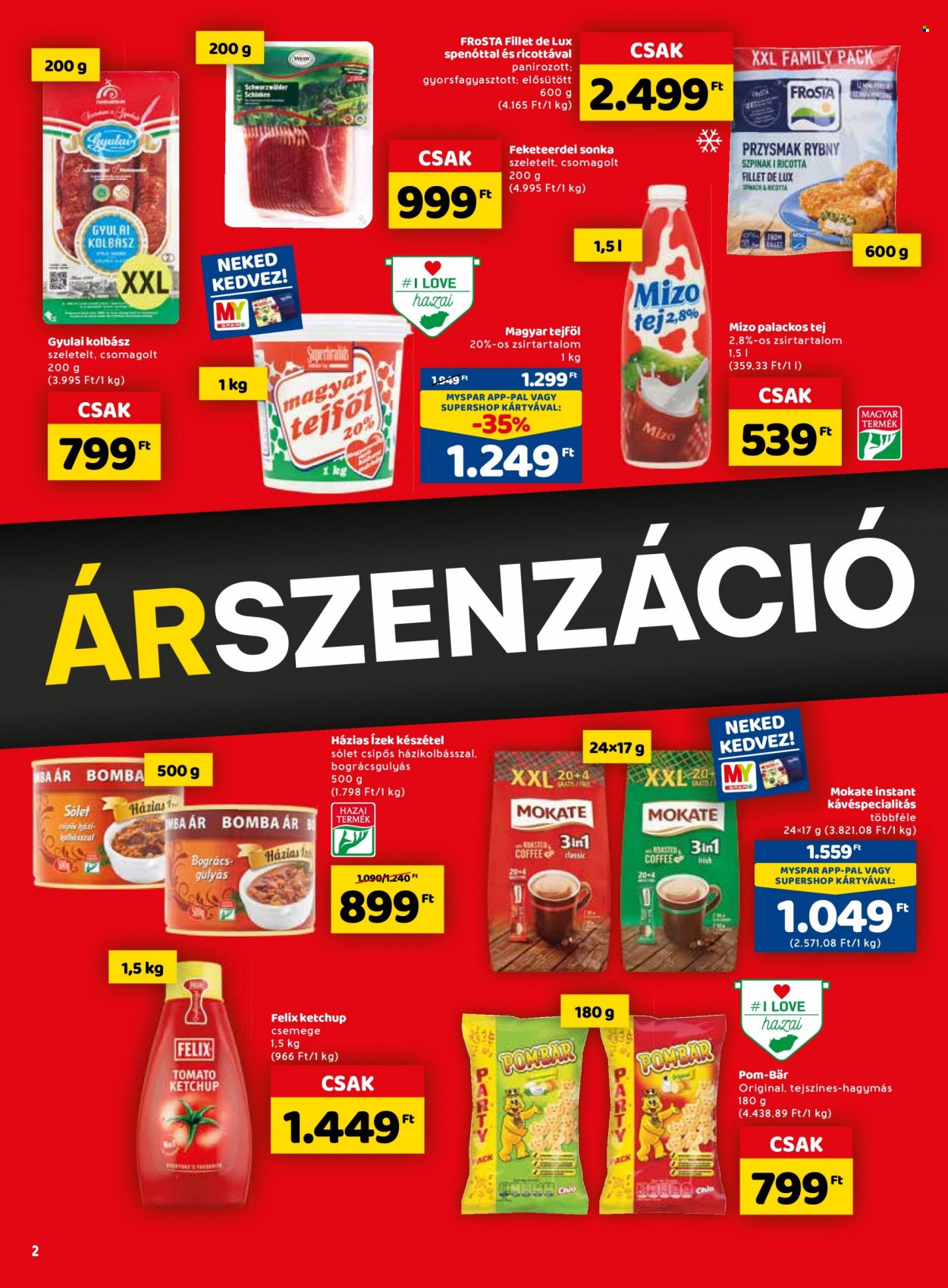 SPAR akciós újságok - 2022.09.08 - 2022.09.14. Oldal 2