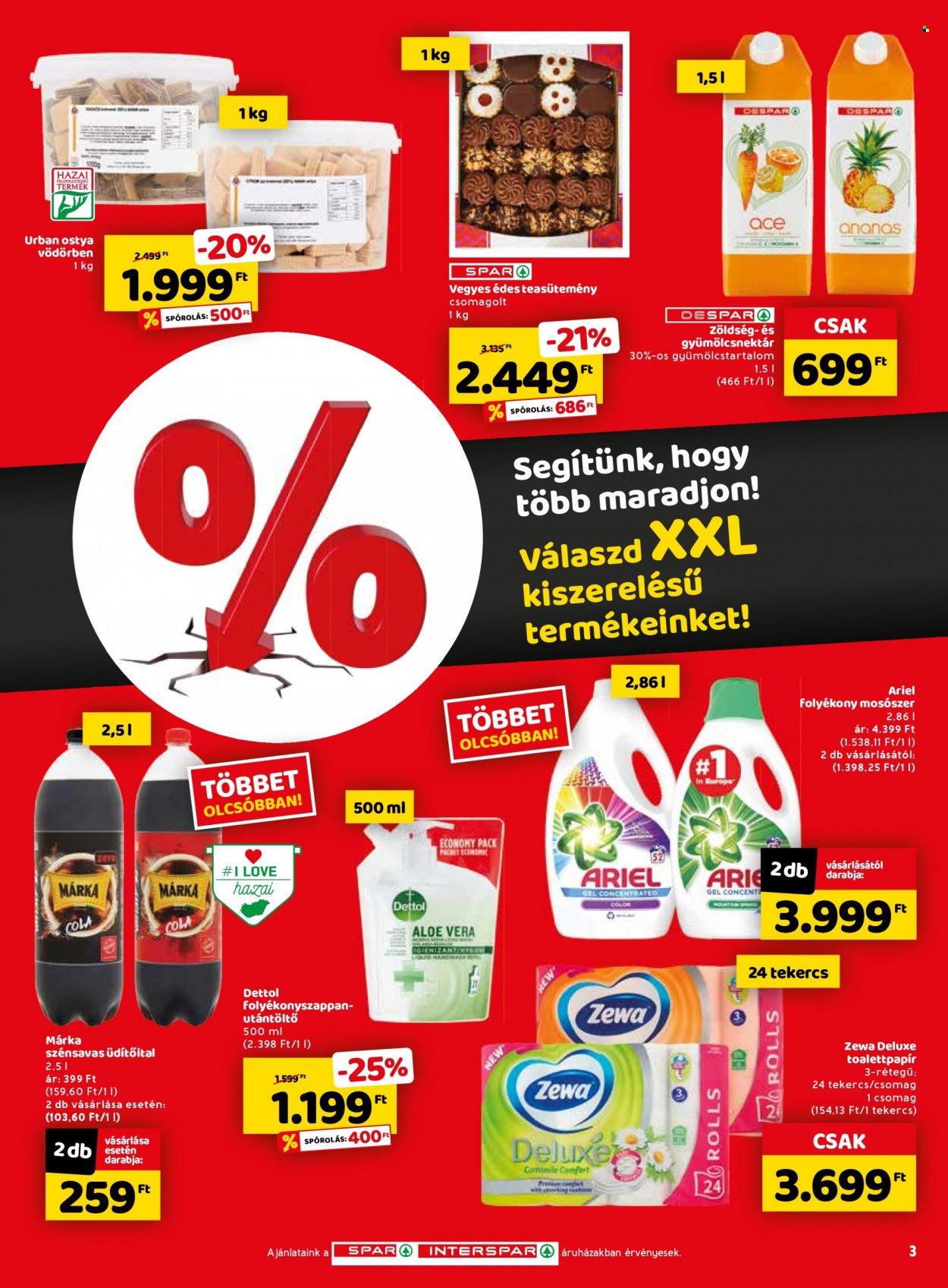 SPAR akciós újságok - 2022.09.08 - 2022.09.14. Oldal 3