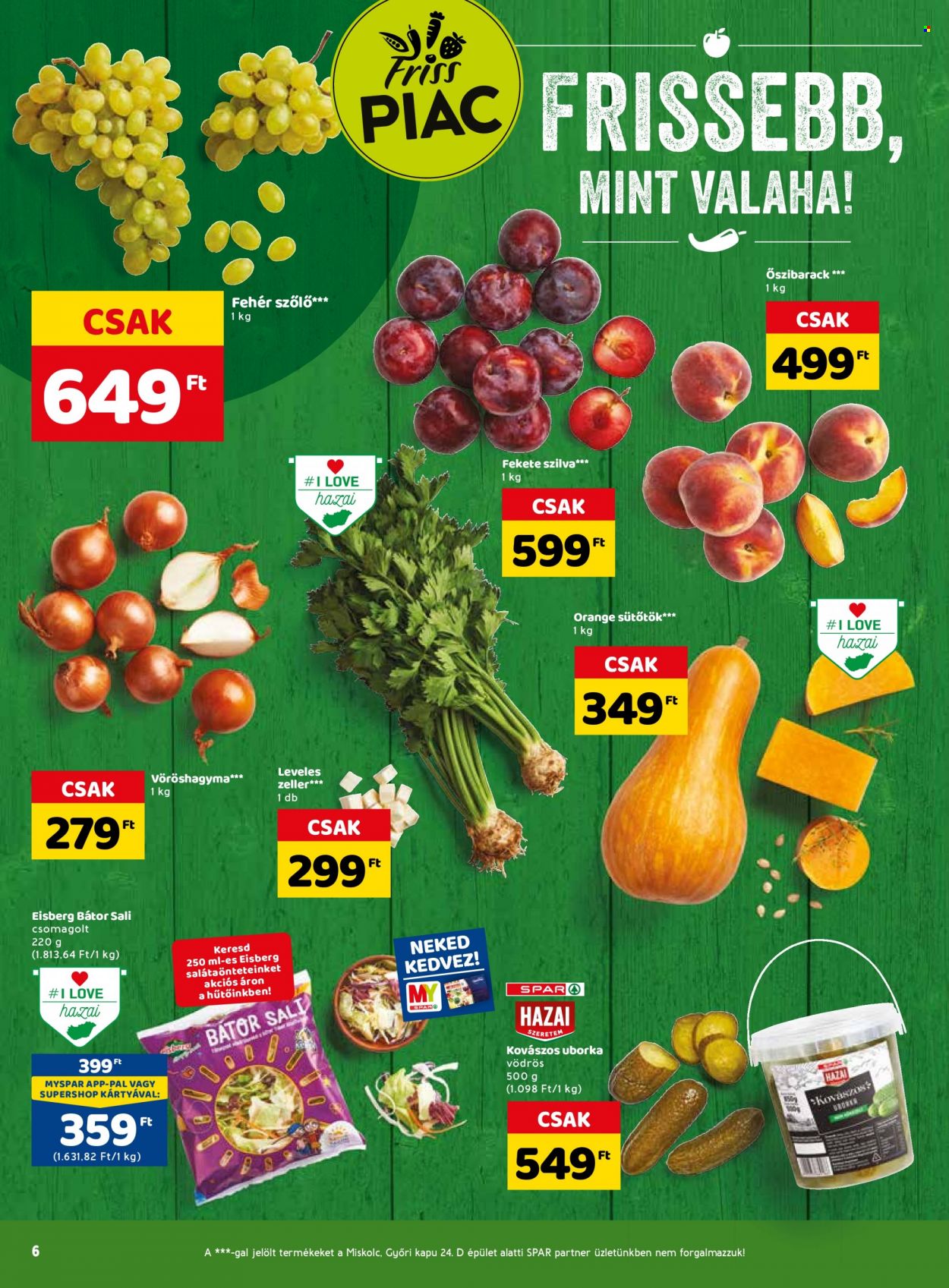SPAR akciós újságok - 2022.09.08 - 2022.09.14. Oldal 10