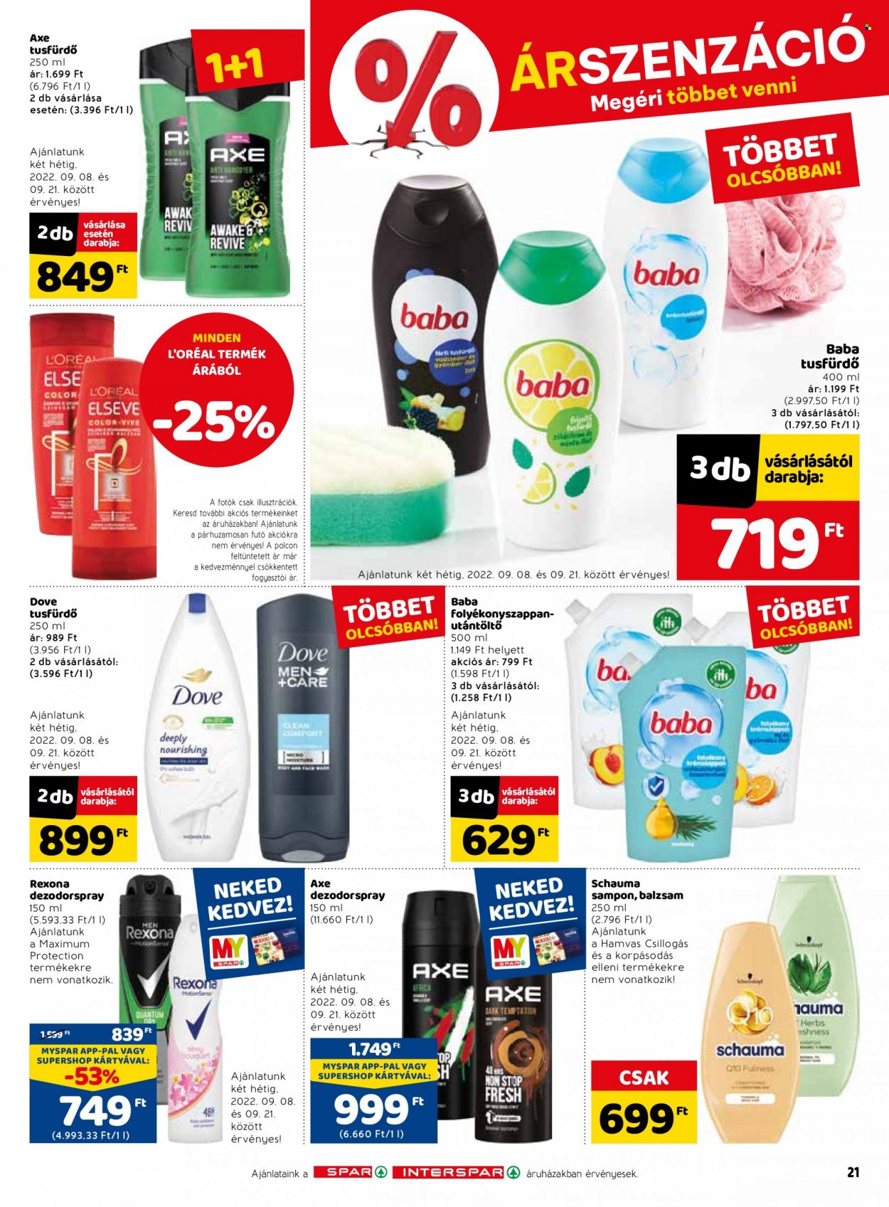 SPAR akciós újságok - 2022.09.08 - 2022.09.14. Oldal 27
