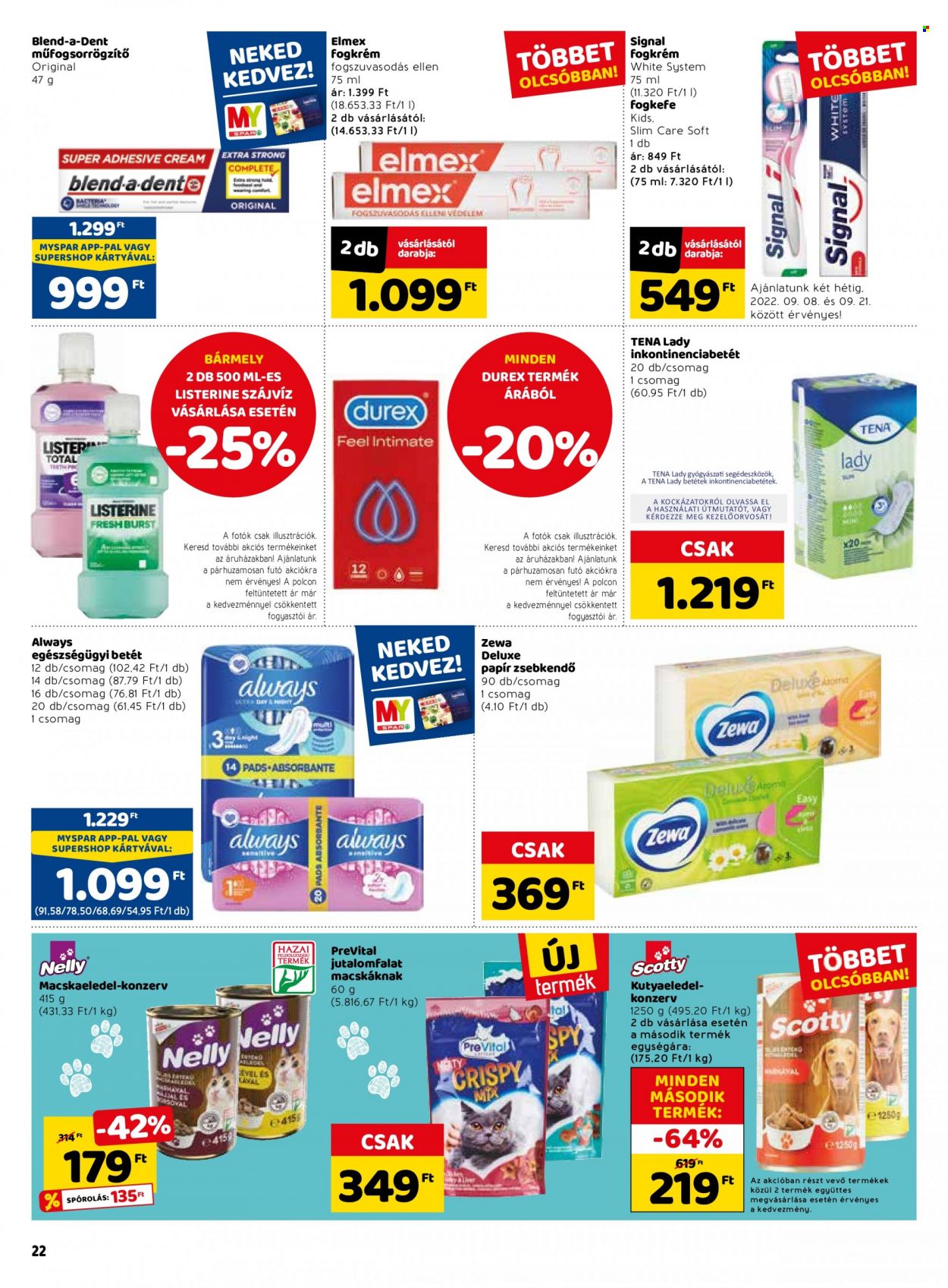 SPAR akciós újságok - 2022.09.08 - 2022.09.14. Oldal 28