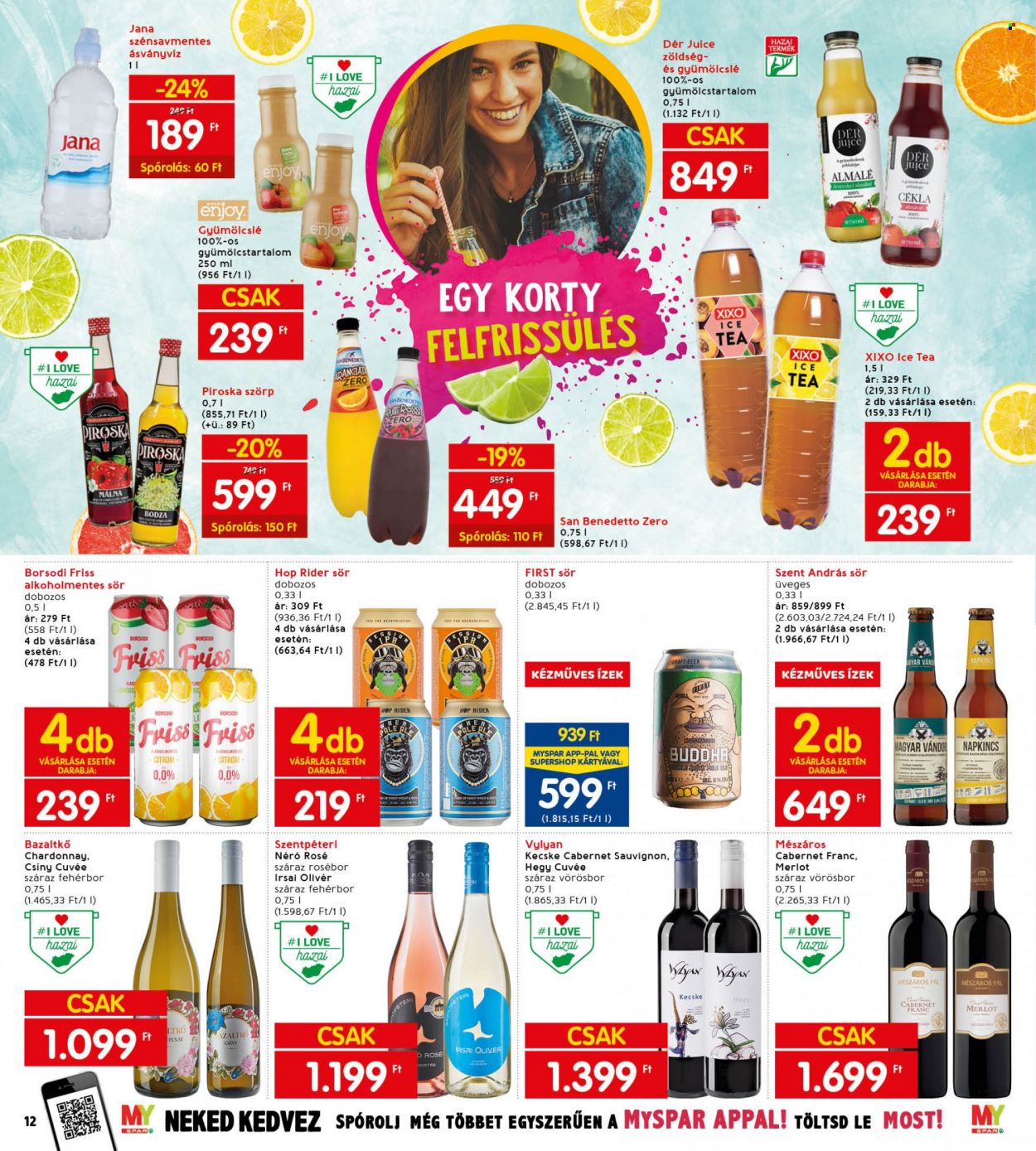 INTERSPAR akciós újságok - 2022.09.08 - 2022.09.14. Oldal 18