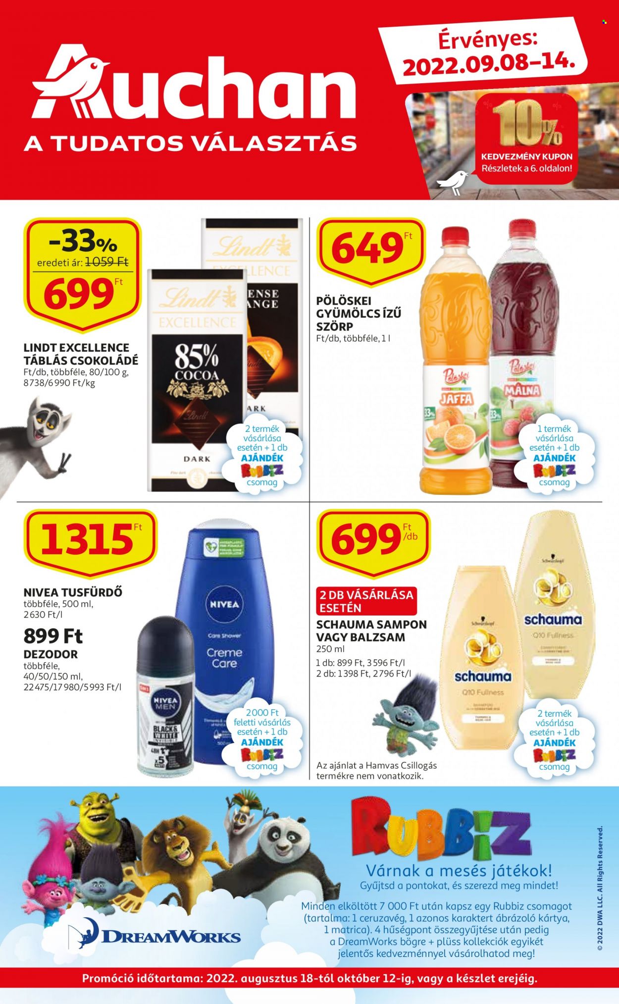 Auchan akciós újságok - 2022.09.08 - 2022.09.14. Oldal 1