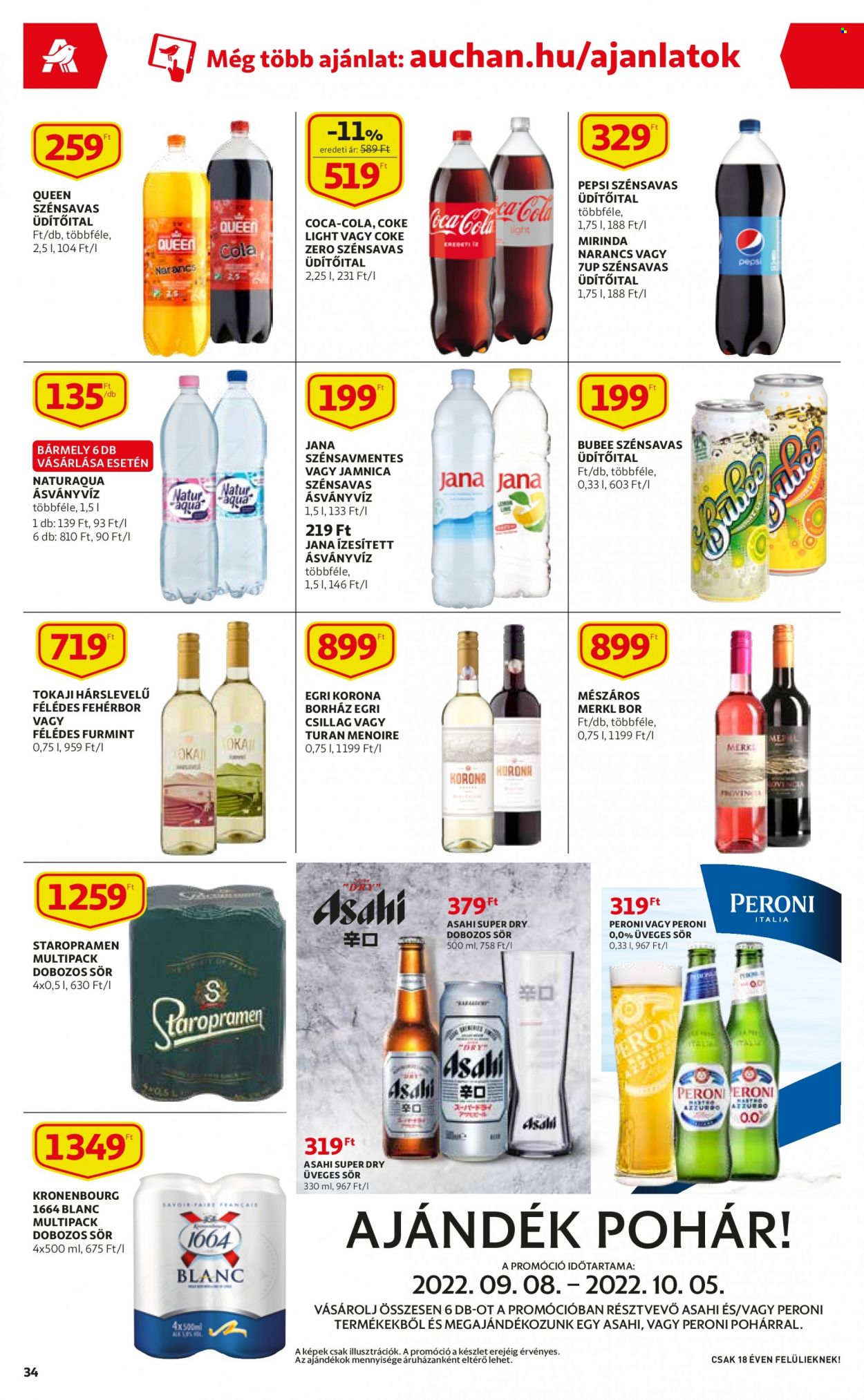 Auchan akciós újságok - 2022.09.08 - 2022.09.14. Oldal 34