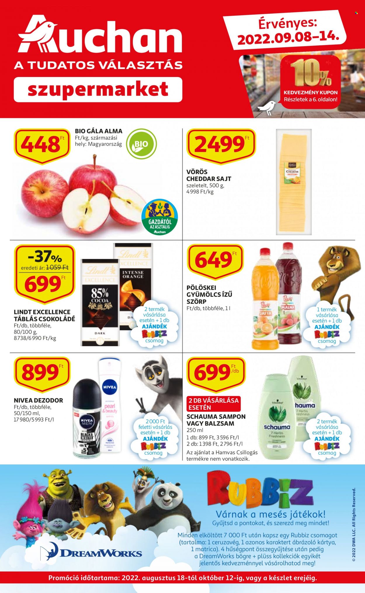 Auchan akciós újságok - 2022.09.08 - 2022.09.14. Oldal 1