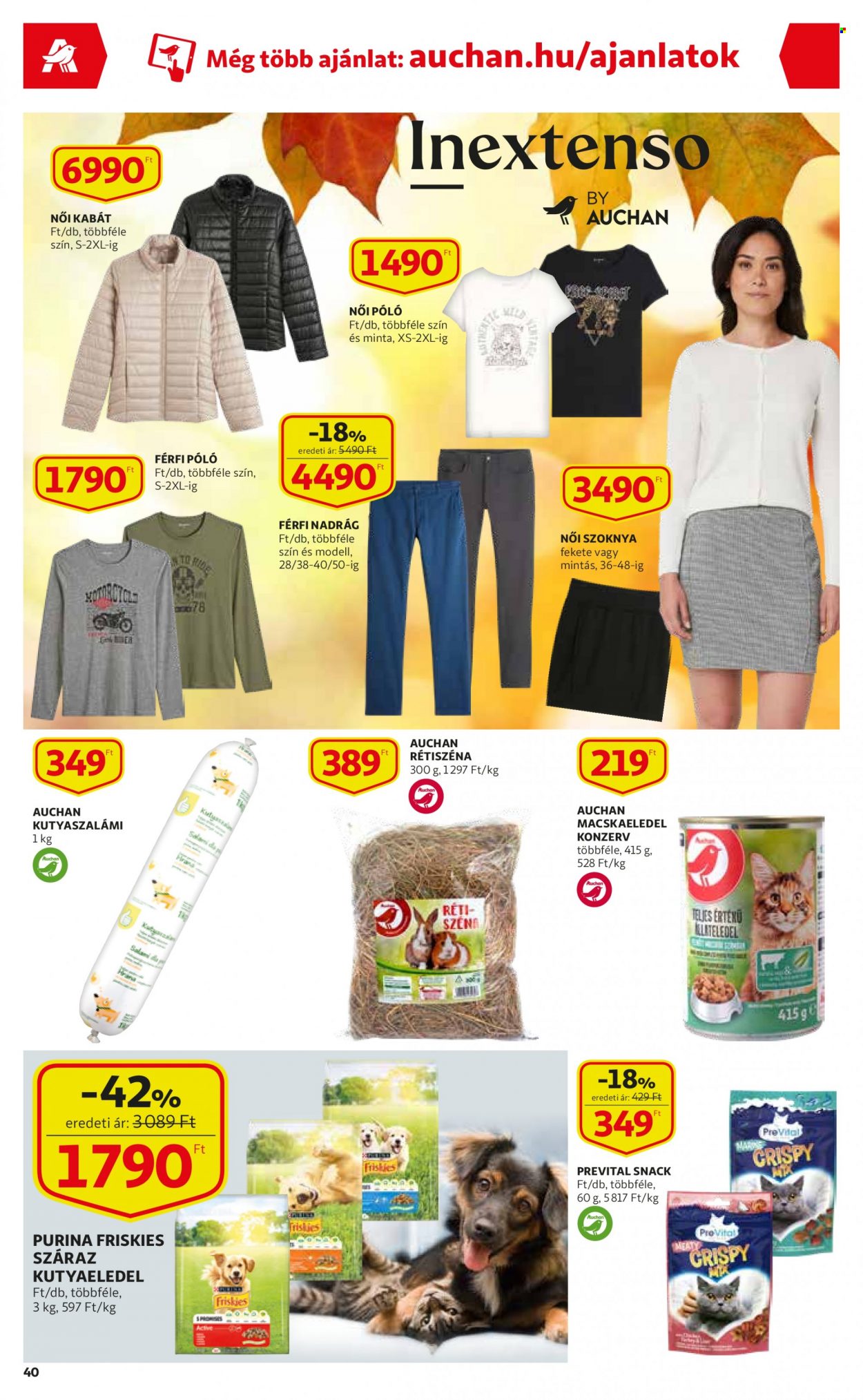 Auchan akciós újságok - 2022.09.08 - 2022.09.14. Oldal 40