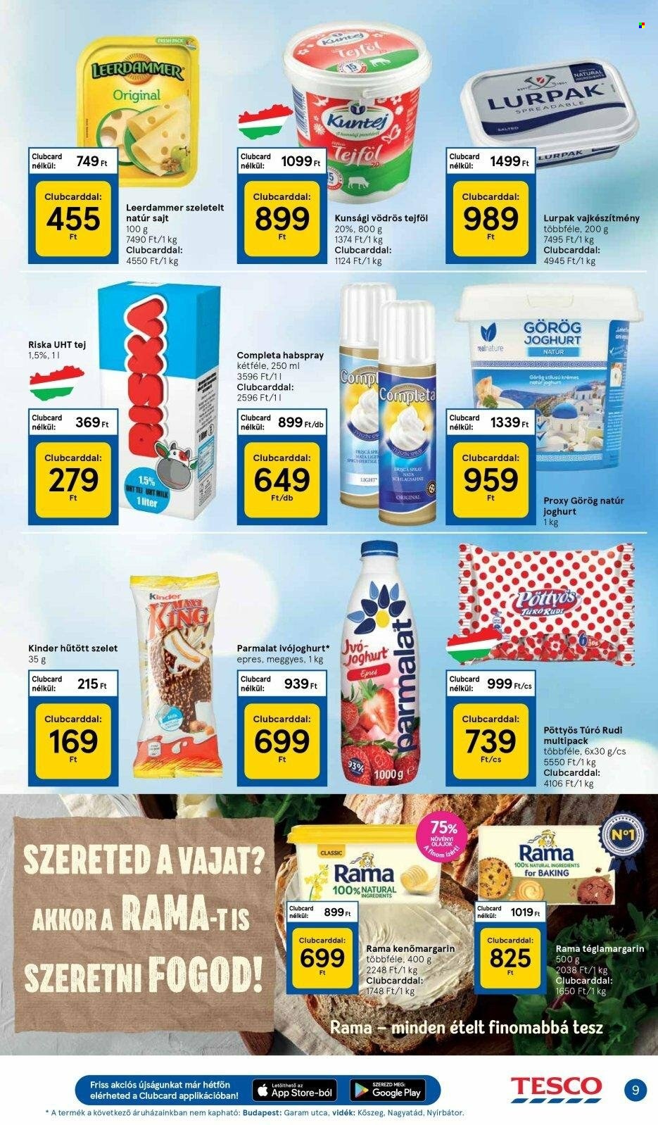 TESCO akciós újságok - 2022.09.08 - 2022.09.14. Oldal 9