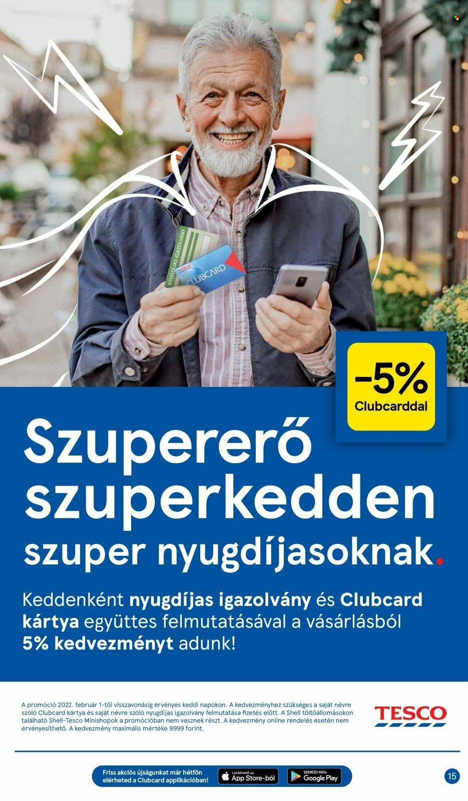 TESCO akciós újságok - 2022.09.08 - 2022.09.14. Oldal 15