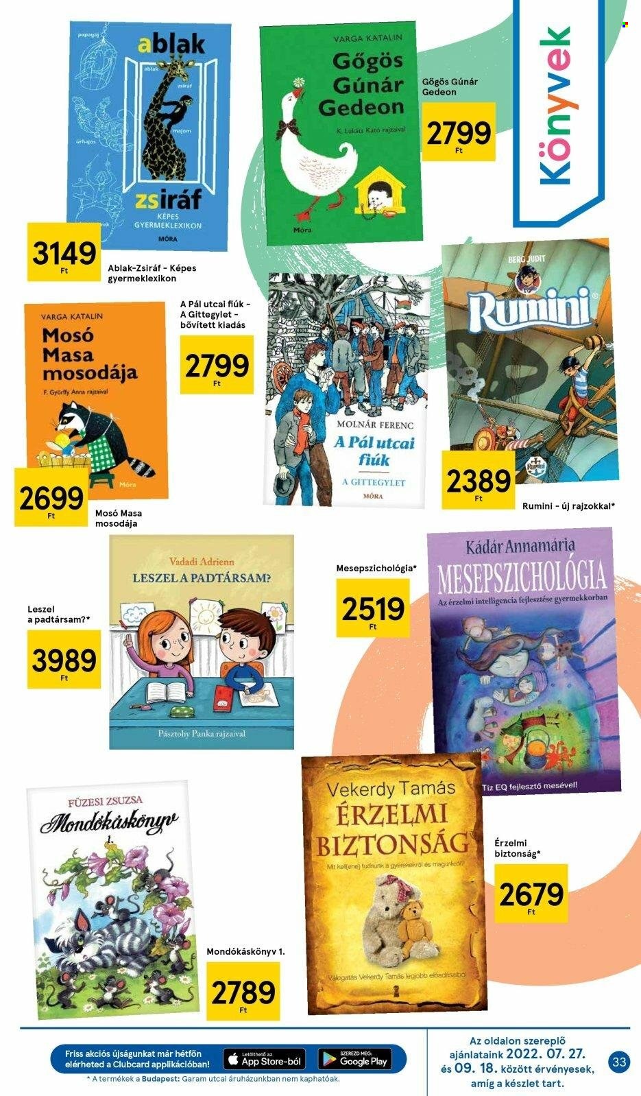 TESCO akciós újságok - 2022.09.08 - 2022.09.14. Oldal 33