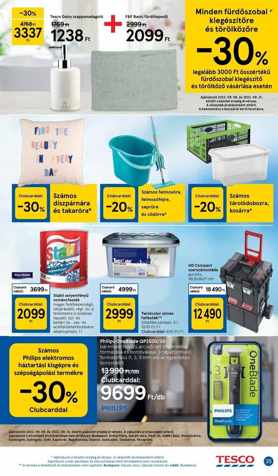 TESCO akciós újságok - 2022.09.08 - 2022.09.14. Oldal 35