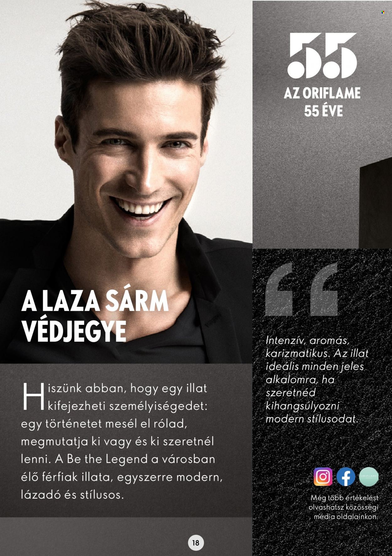 Oriflame akciós újságok - 2022.09.07 - 2022.09.27. Oldal 18