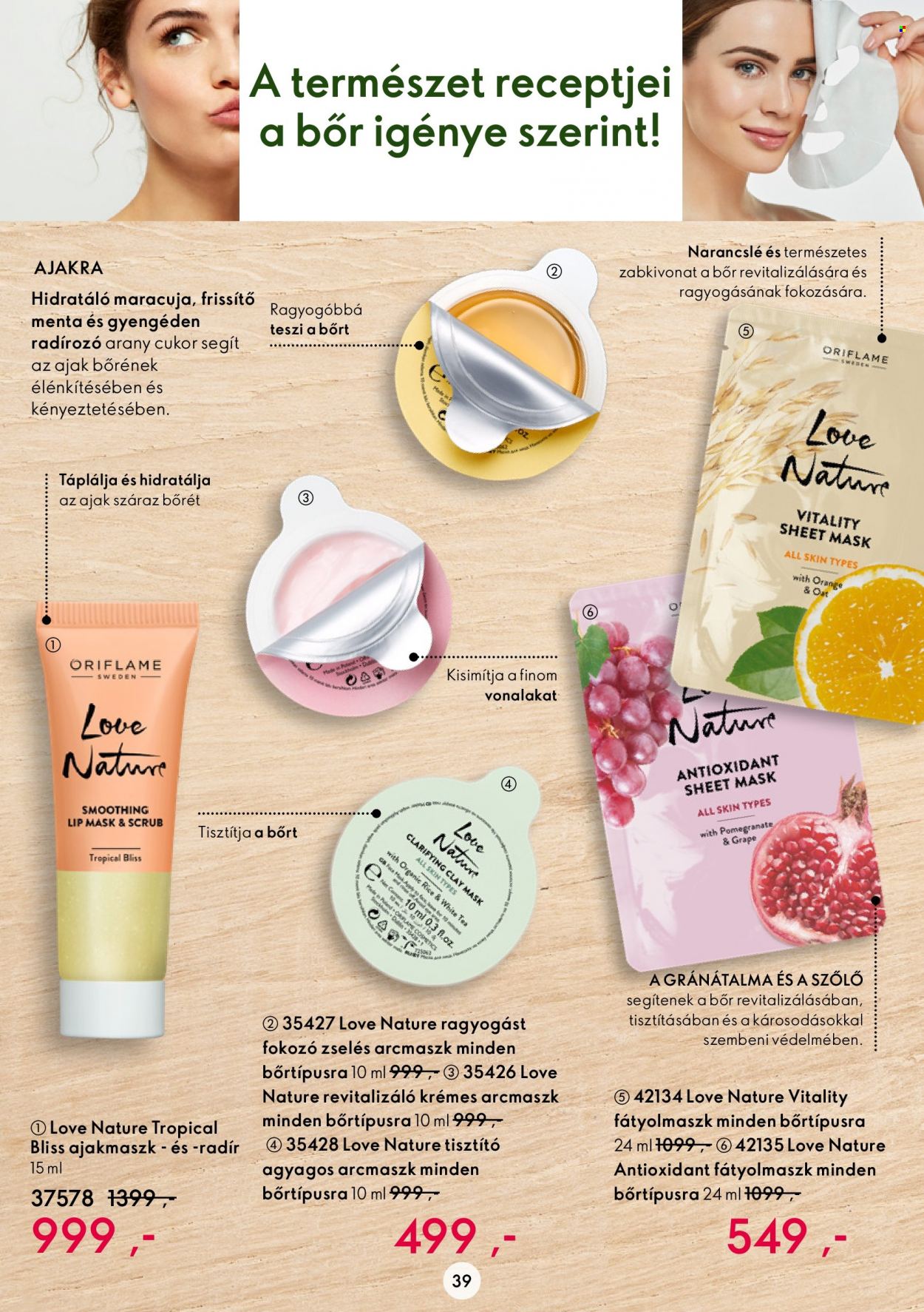 Oriflame akciós újságok - 2022.09.07 - 2022.09.27. Oldal 39
