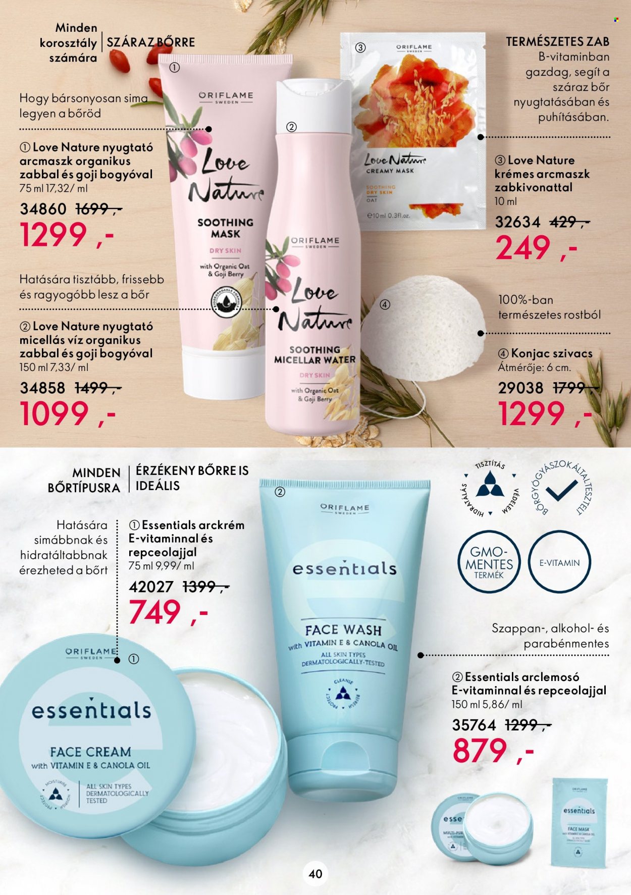 Oriflame akciós újságok - 2022.09.07 - 2022.09.27. Oldal 40