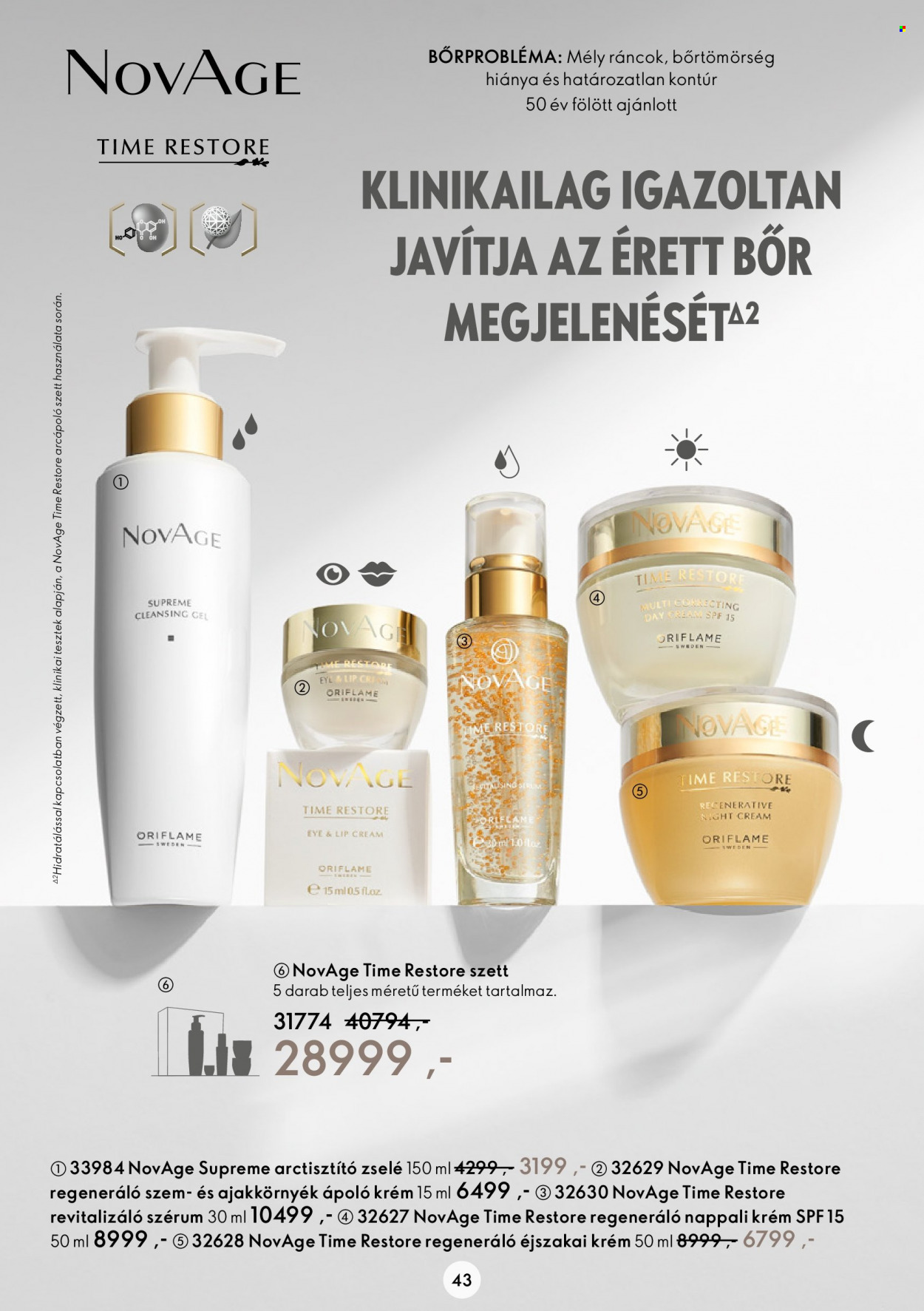 Oriflame akciós újságok - 2022.09.07 - 2022.09.27. Oldal 43