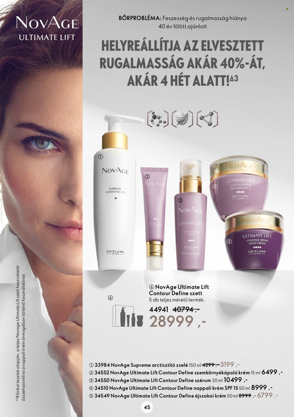 Oriflame akciós újságok - 2022.09.07 - 2022.09.27. Oldal 45