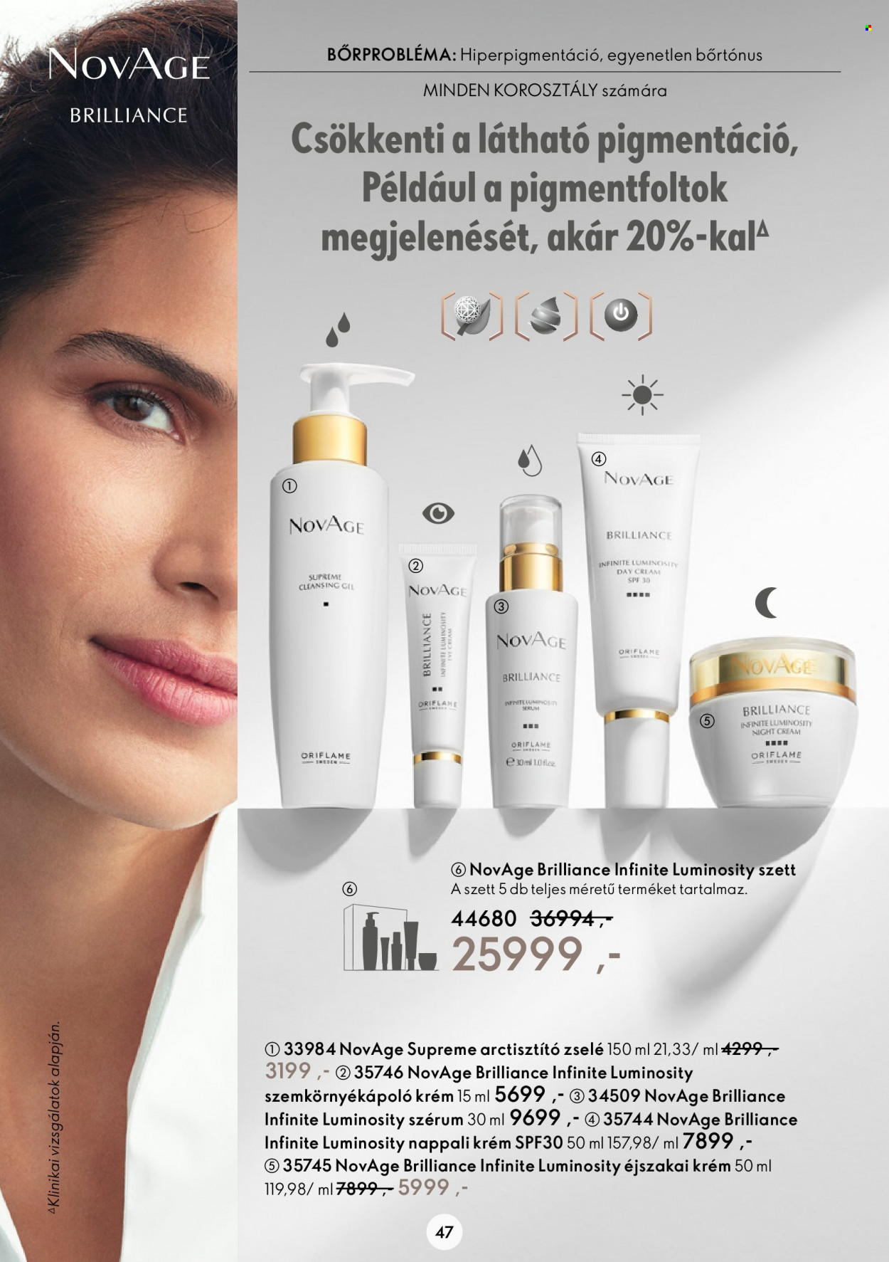 Oriflame akciós újságok - 2022.09.07 - 2022.09.27. Oldal 47