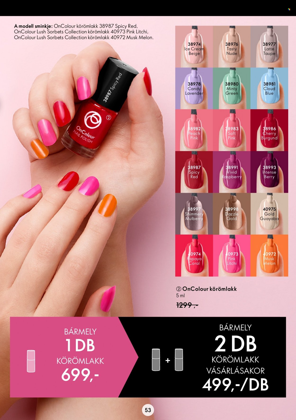 Oriflame akciós újságok - 2022.09.07 - 2022.09.27. Oldal 53