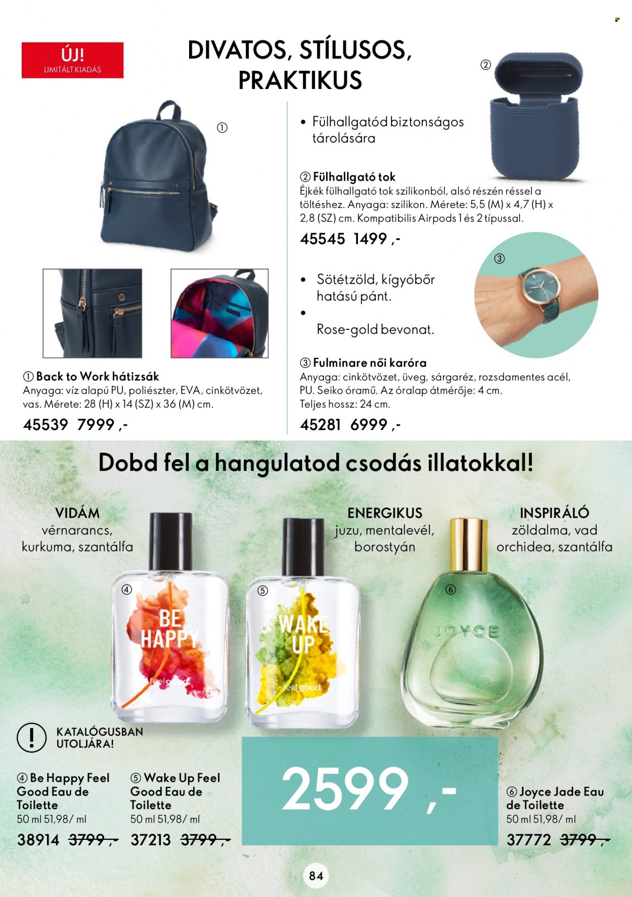 Oriflame akciós újságok - 2022.09.07 - 2022.09.27. Oldal 84