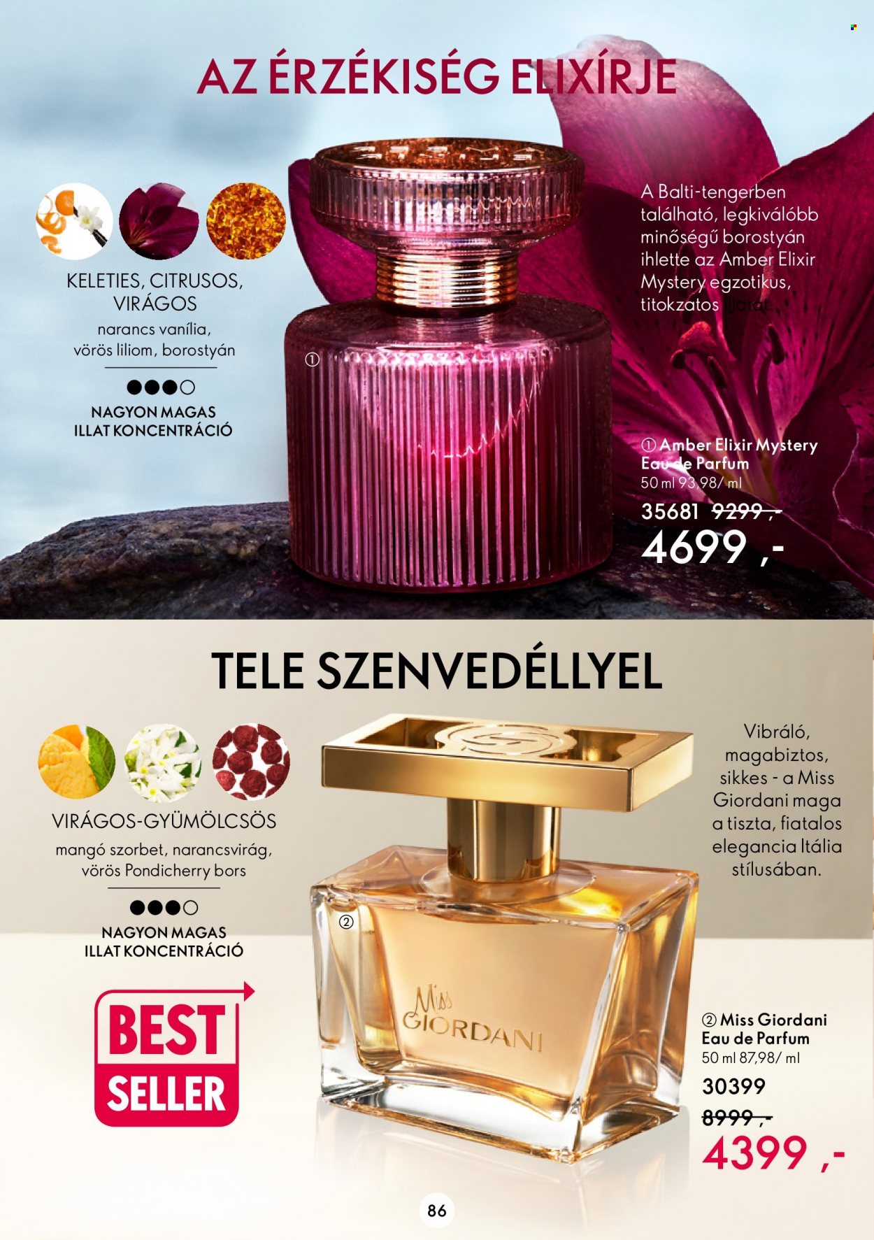 Oriflame akciós újságok - 2022.09.07 - 2022.09.27. Oldal 86