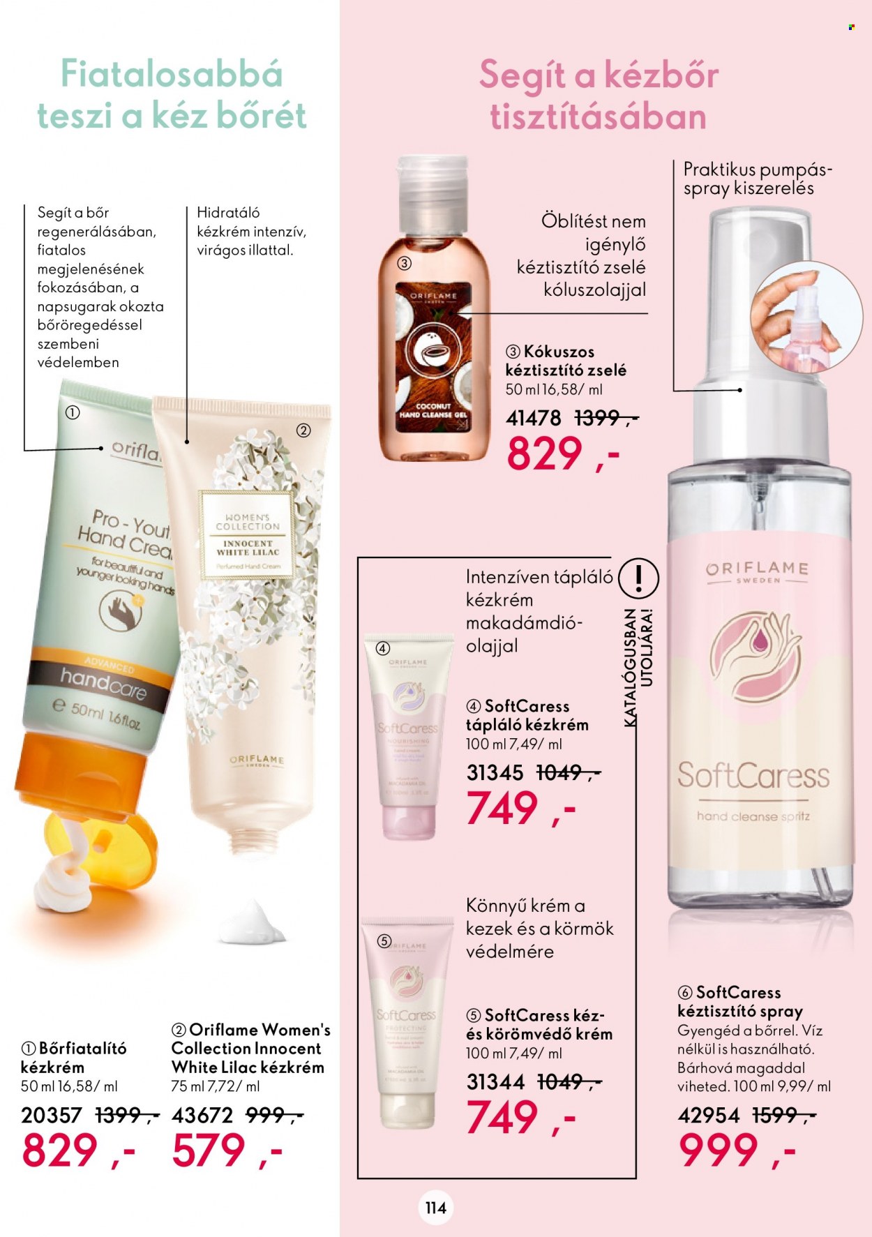 Oriflame akciós újságok - 2022.09.07 - 2022.09.27. Oldal 114