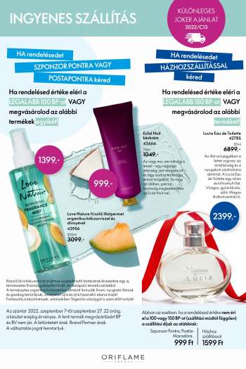 Újság Oriflame - 2022.09.07 - 2022.09.27.